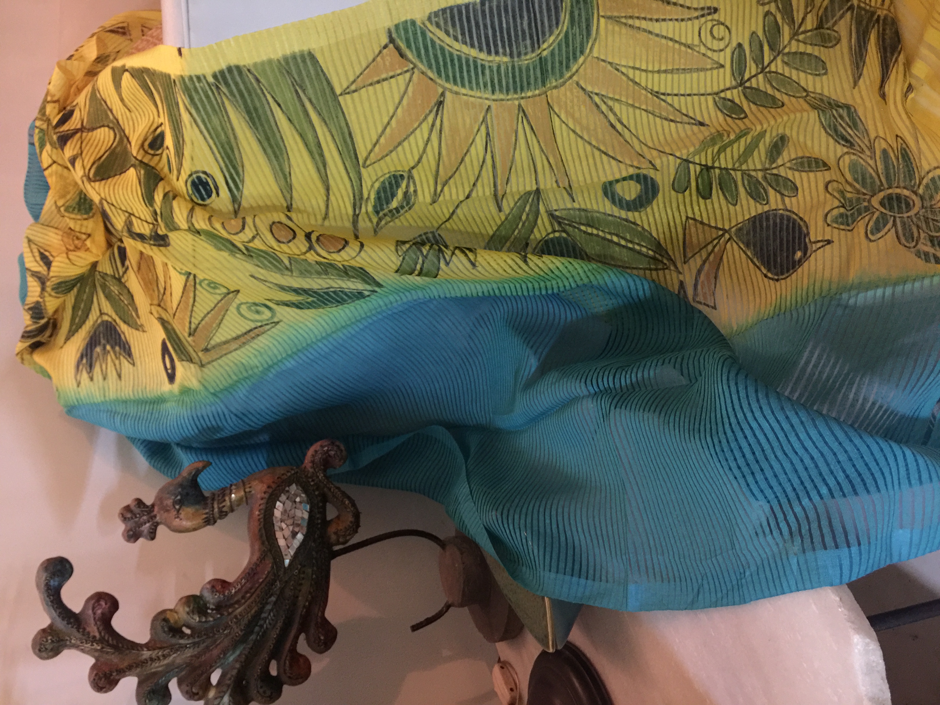 Hand painted Dupatta (DF659)