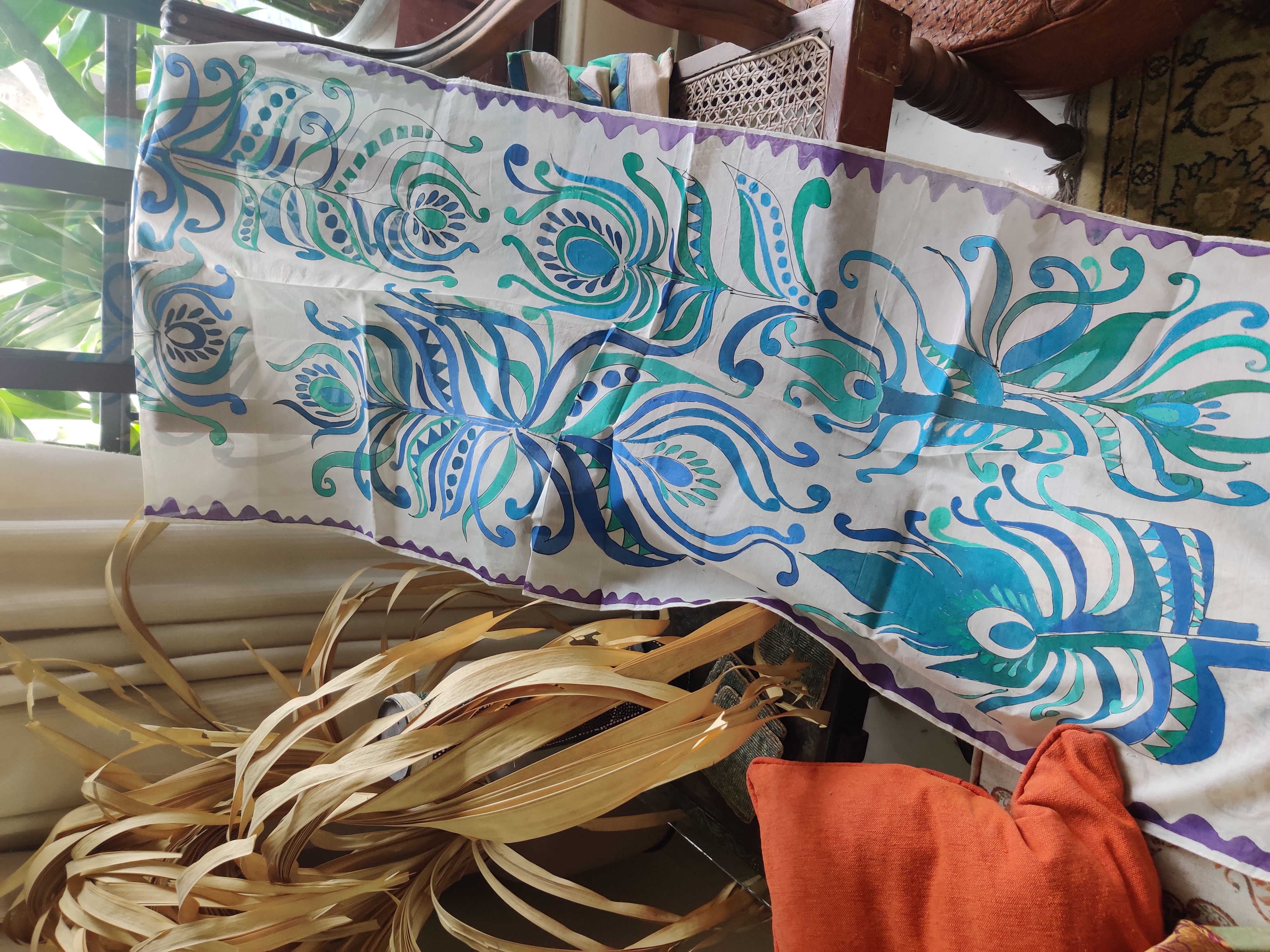  Handcrafted Chanderi Dupatta (DCH547)