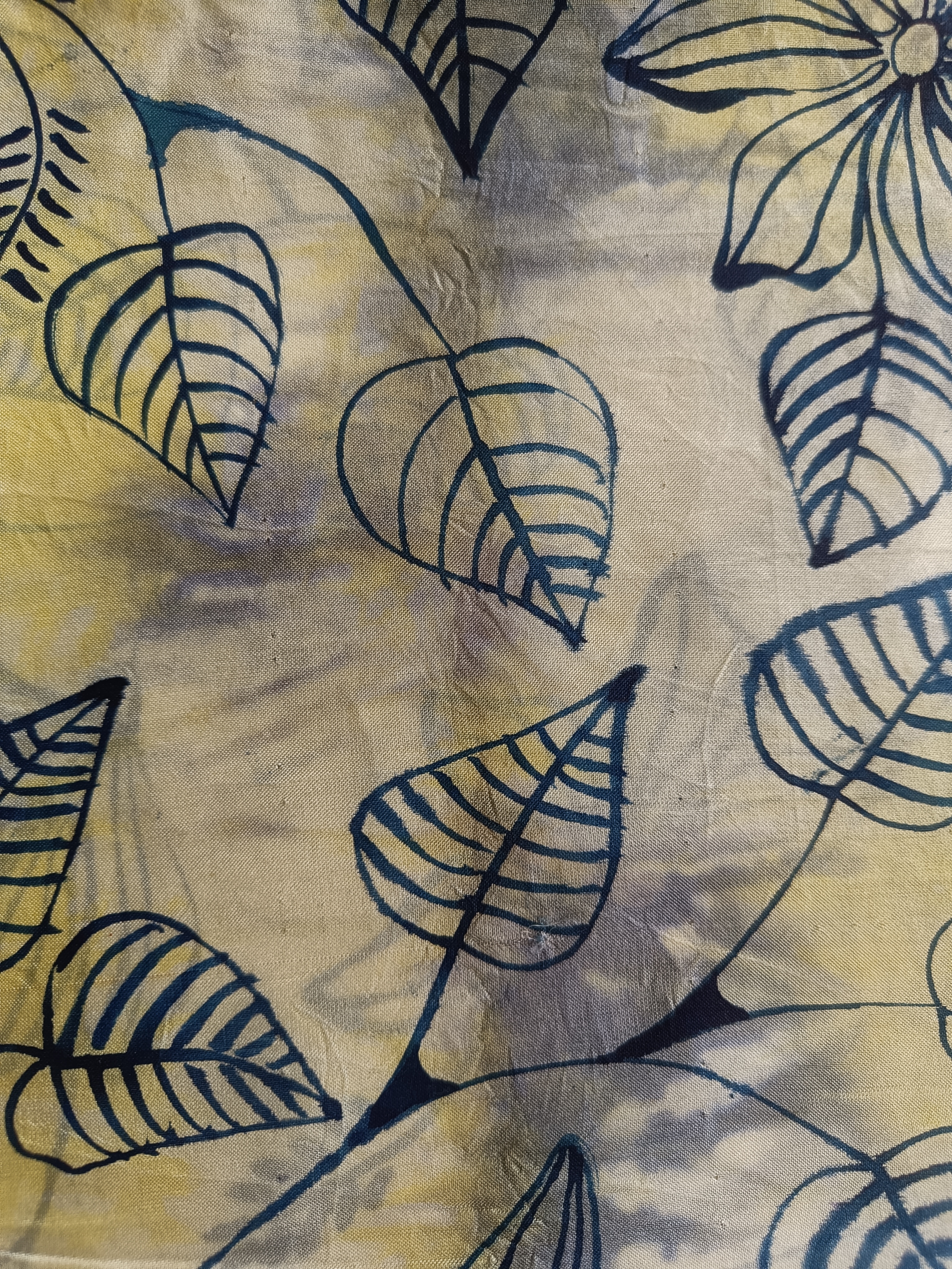  Silk hand painted Stole TS67