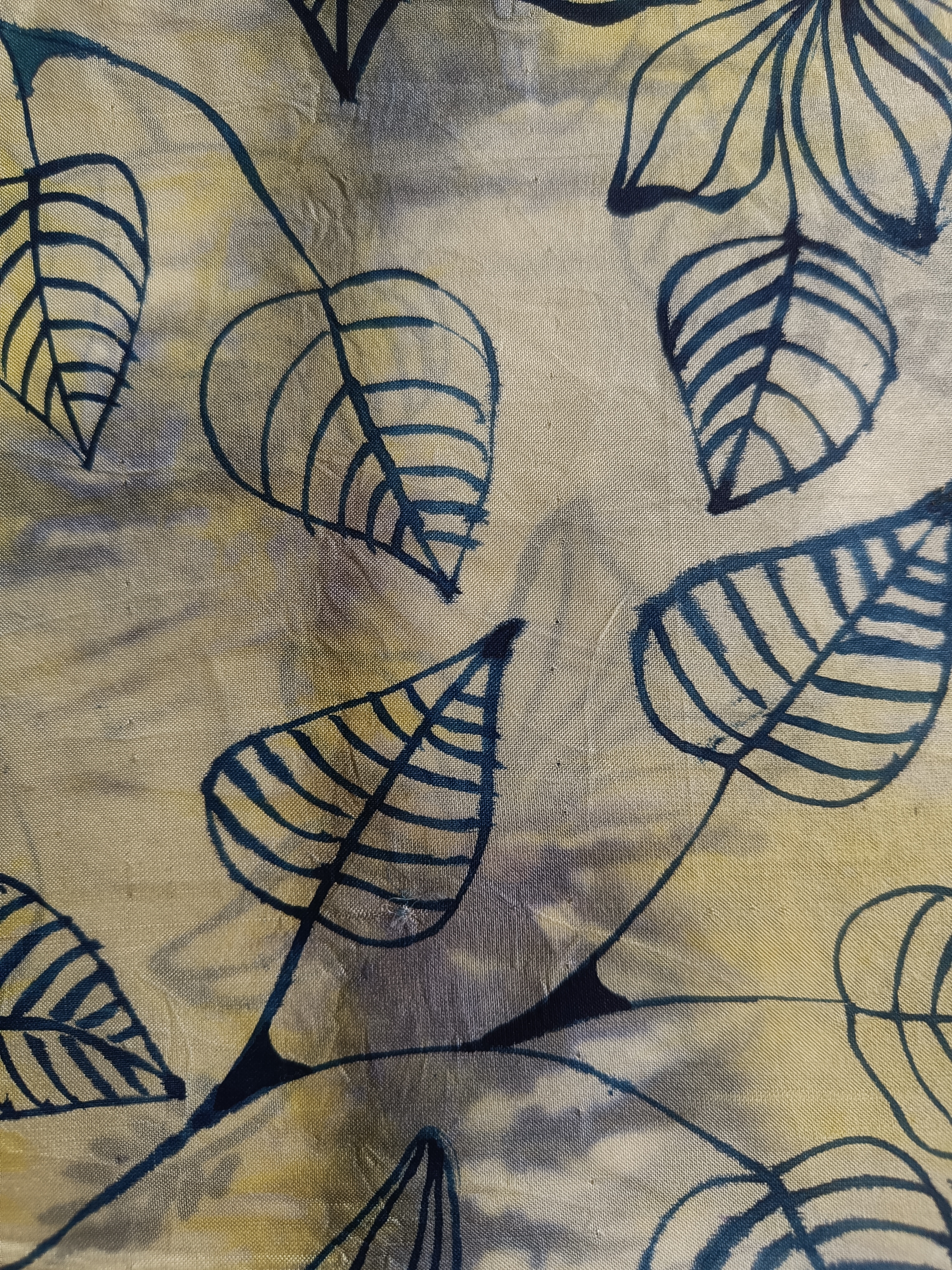  Silk hand painted Stole TS67