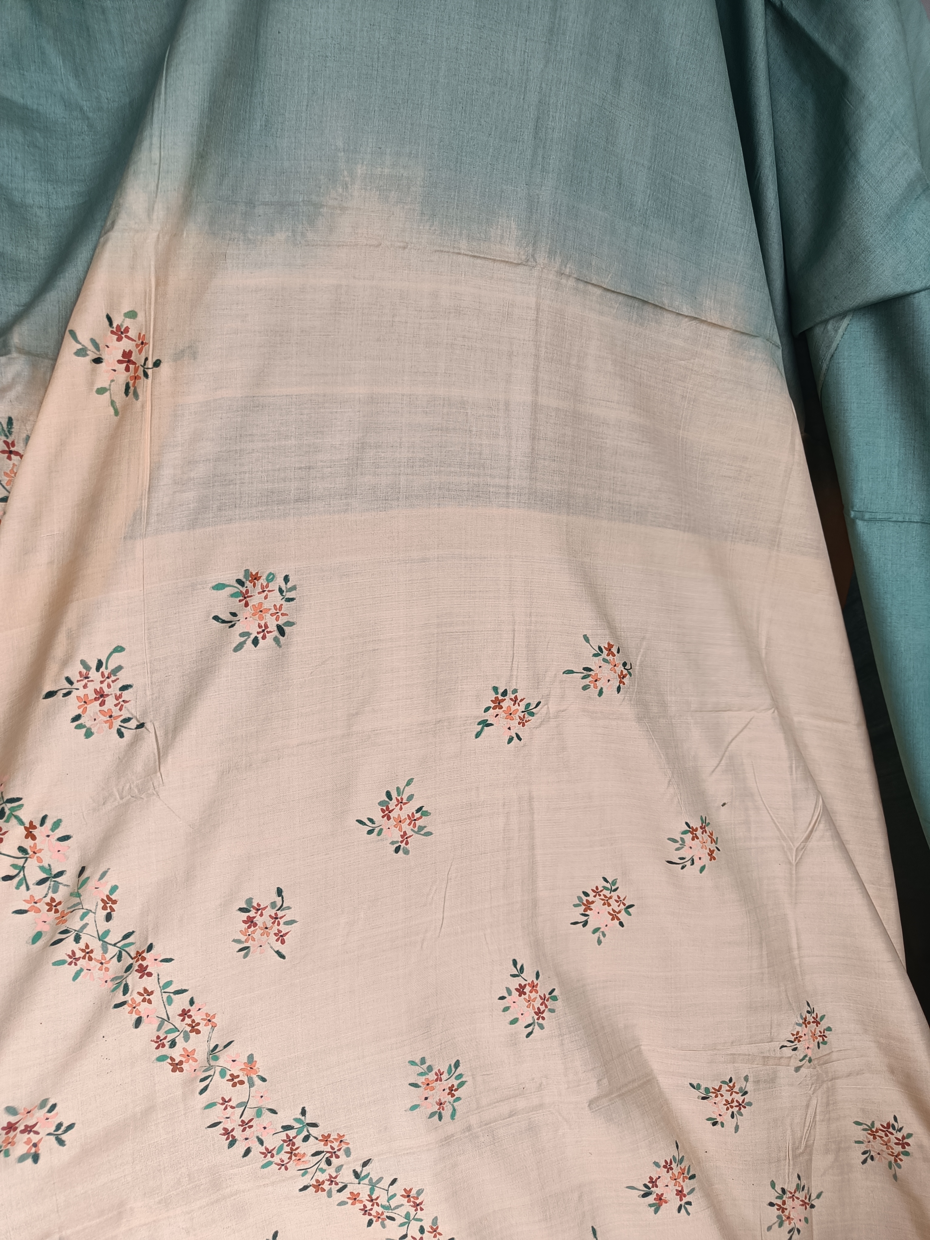 half tussar saree (SS601)