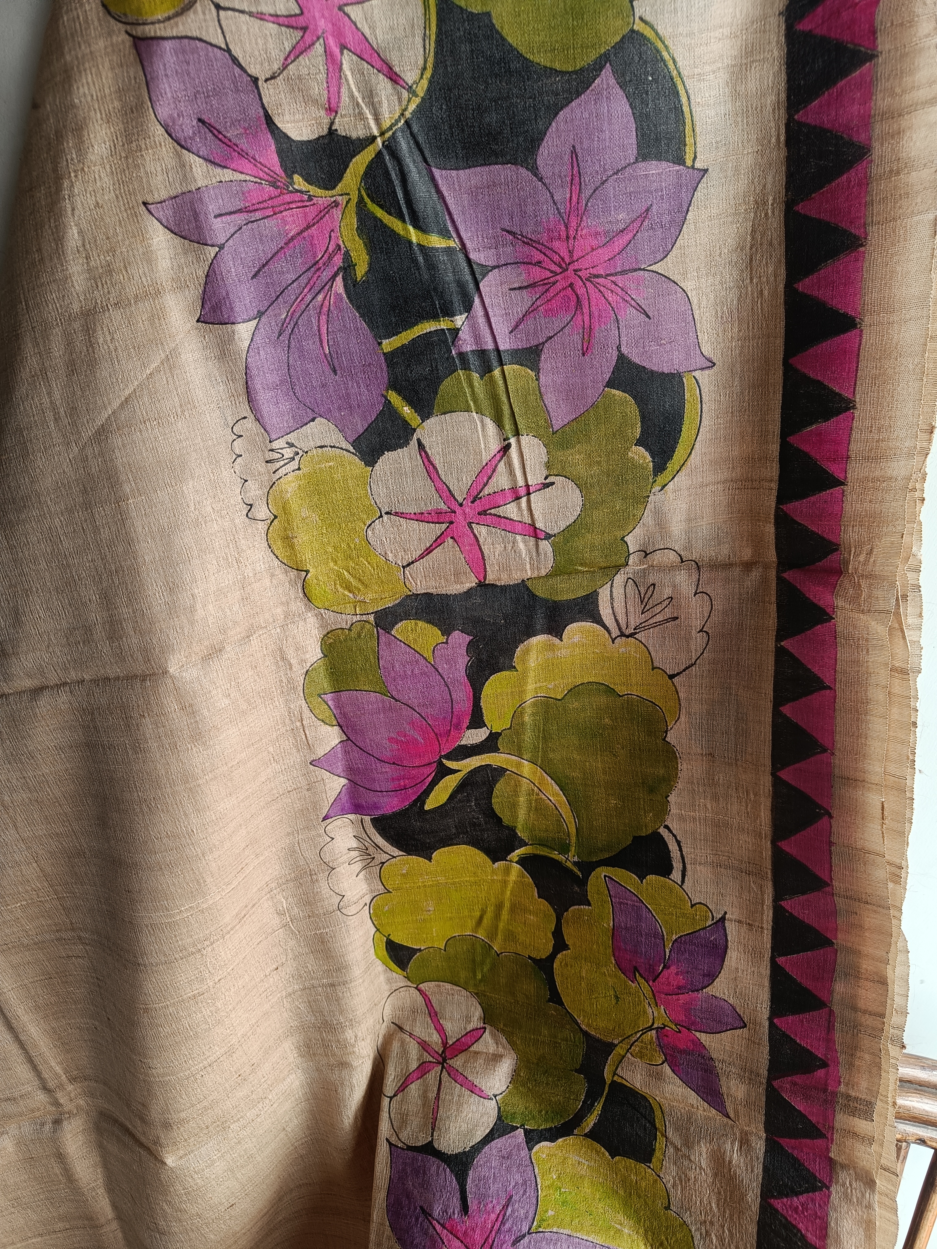 Silk tussar saree (SS636)