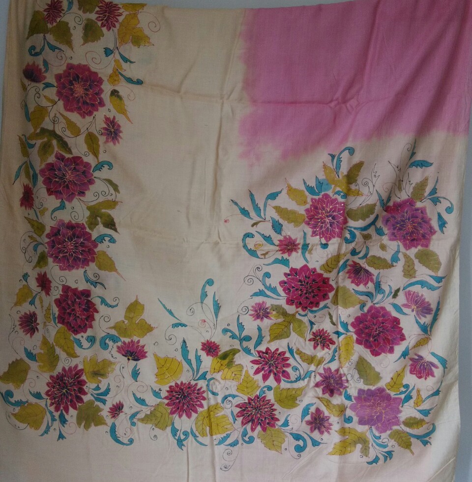 Half tussar saree (SS645)