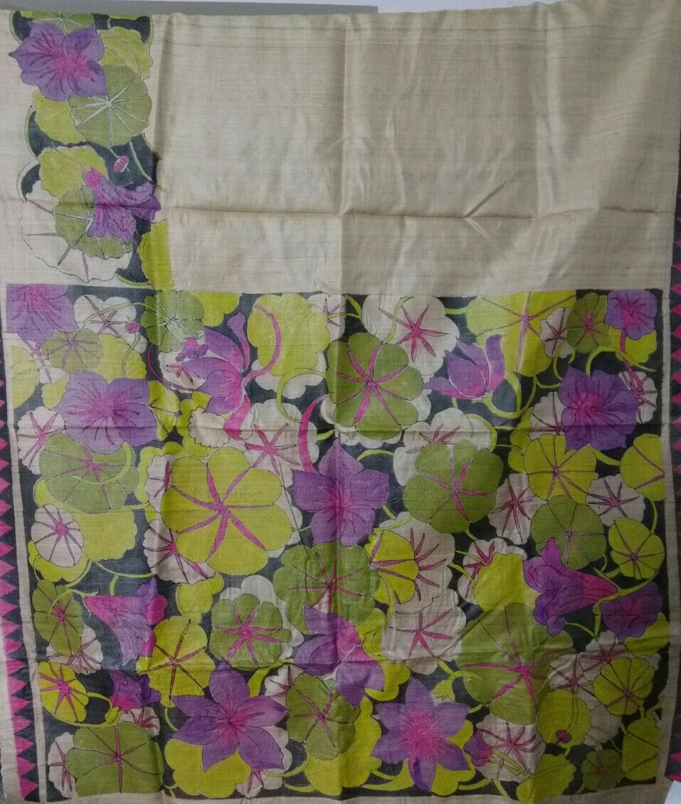 Silk tussar saree (SS636)