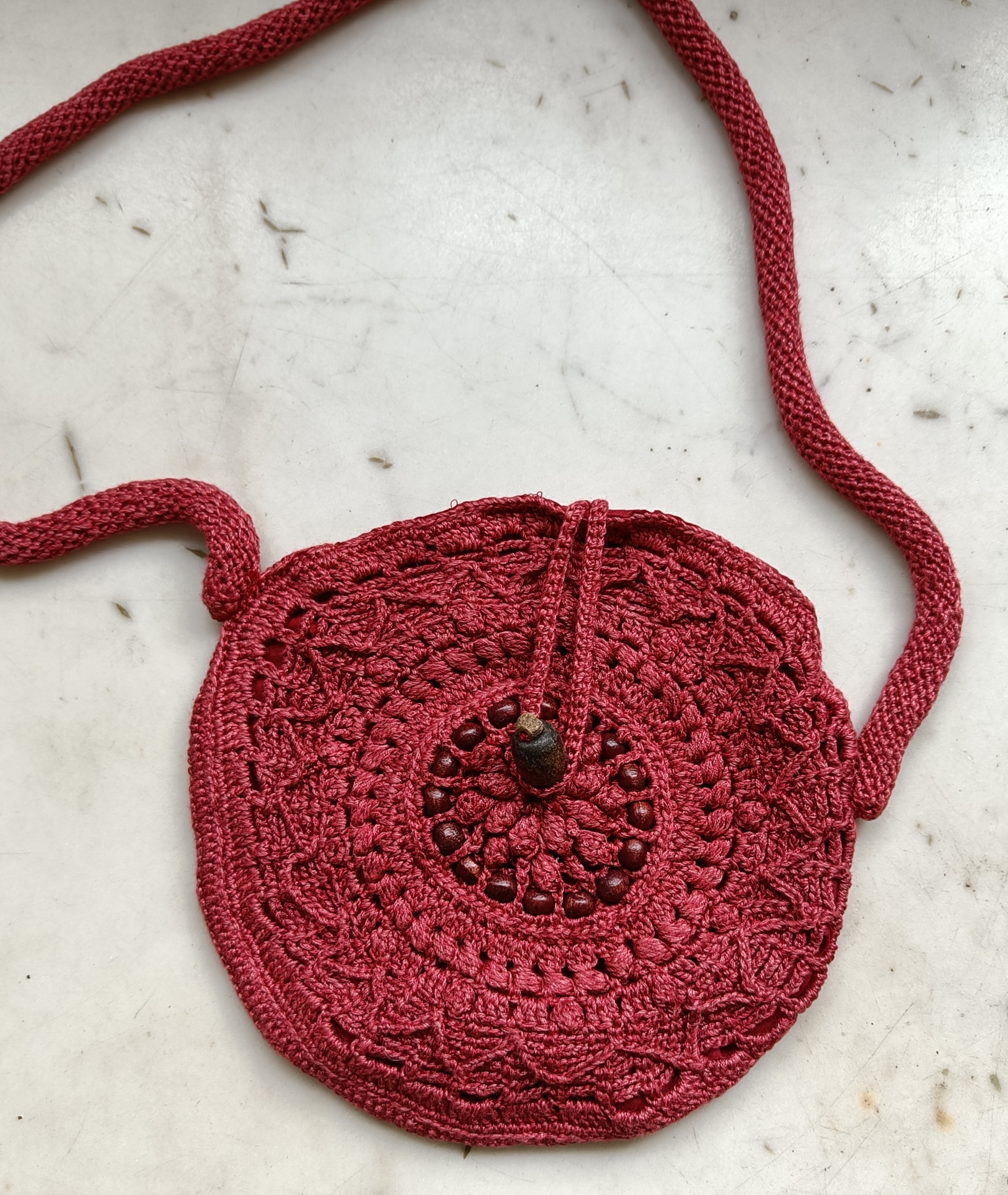 Handwoven Knitted Bag