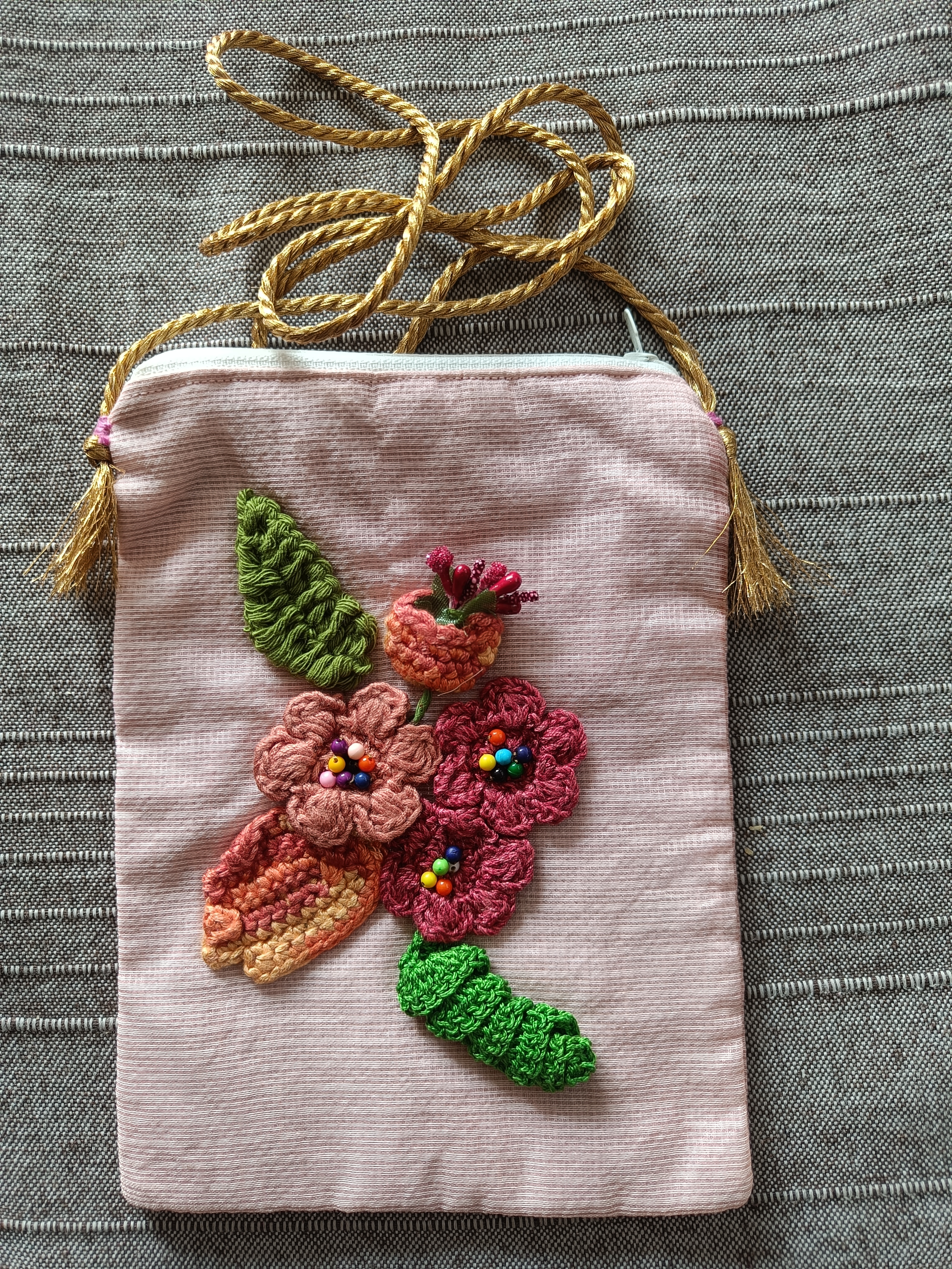 Handcrafted Mobile Pouch