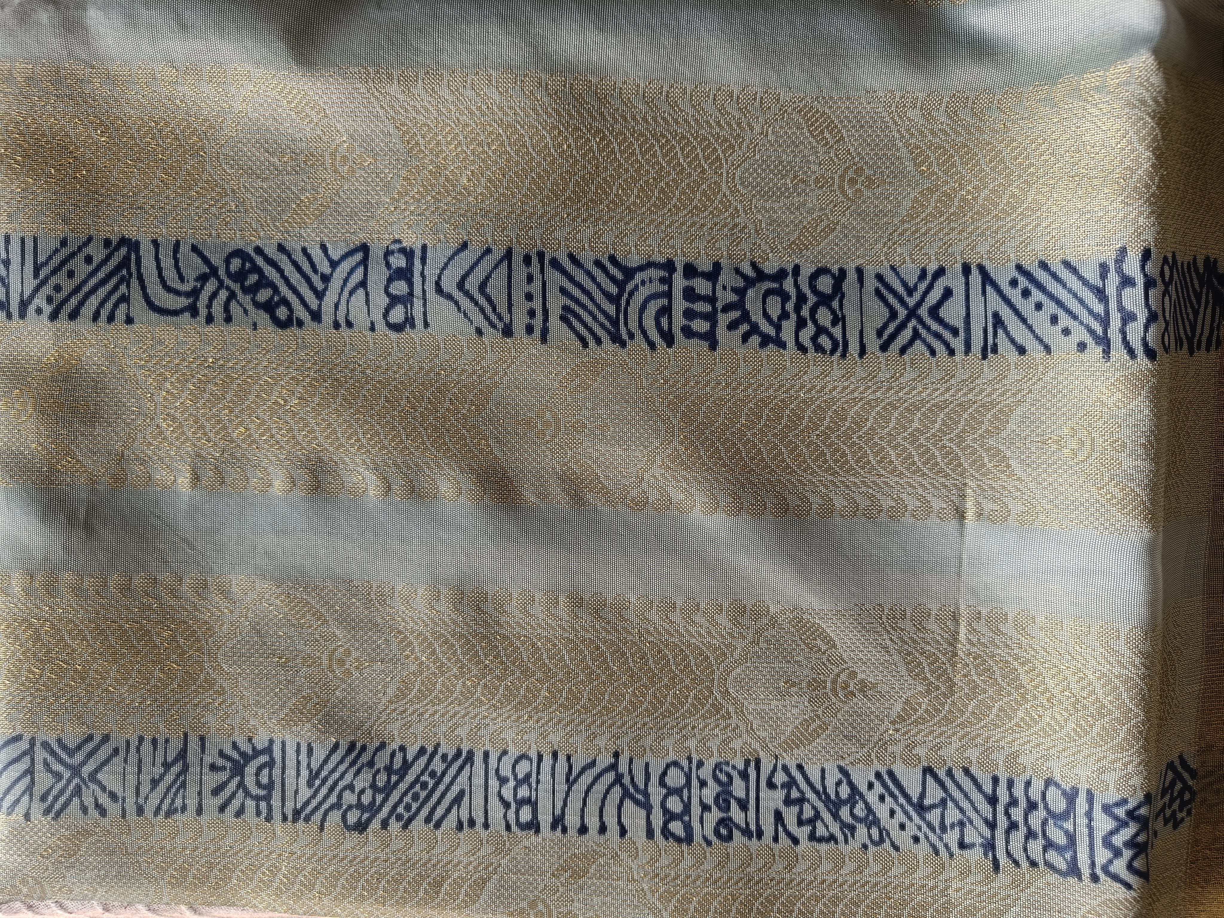 hand-painted dupatta (DF740)