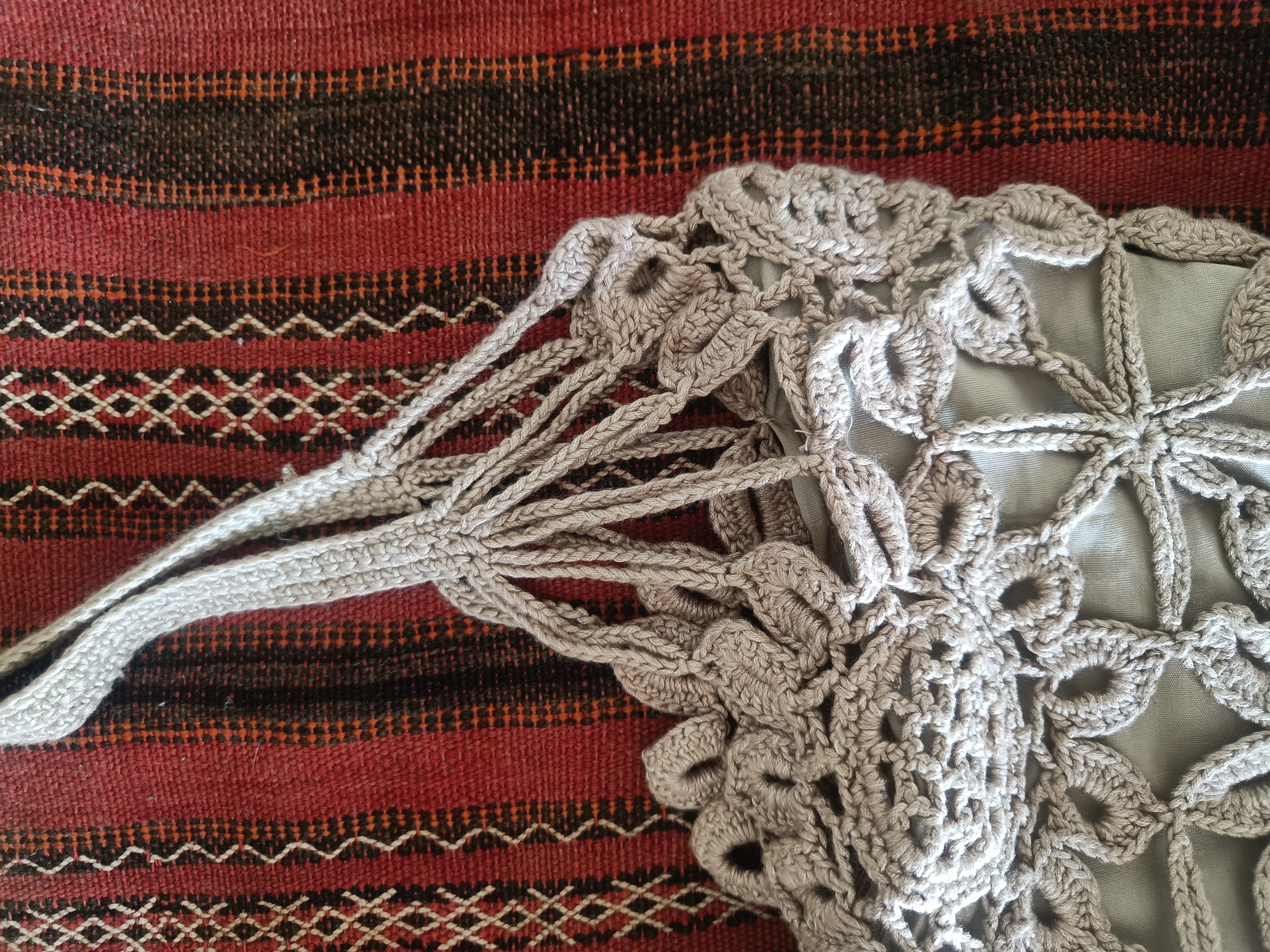 Handmade Crochet Bag B07