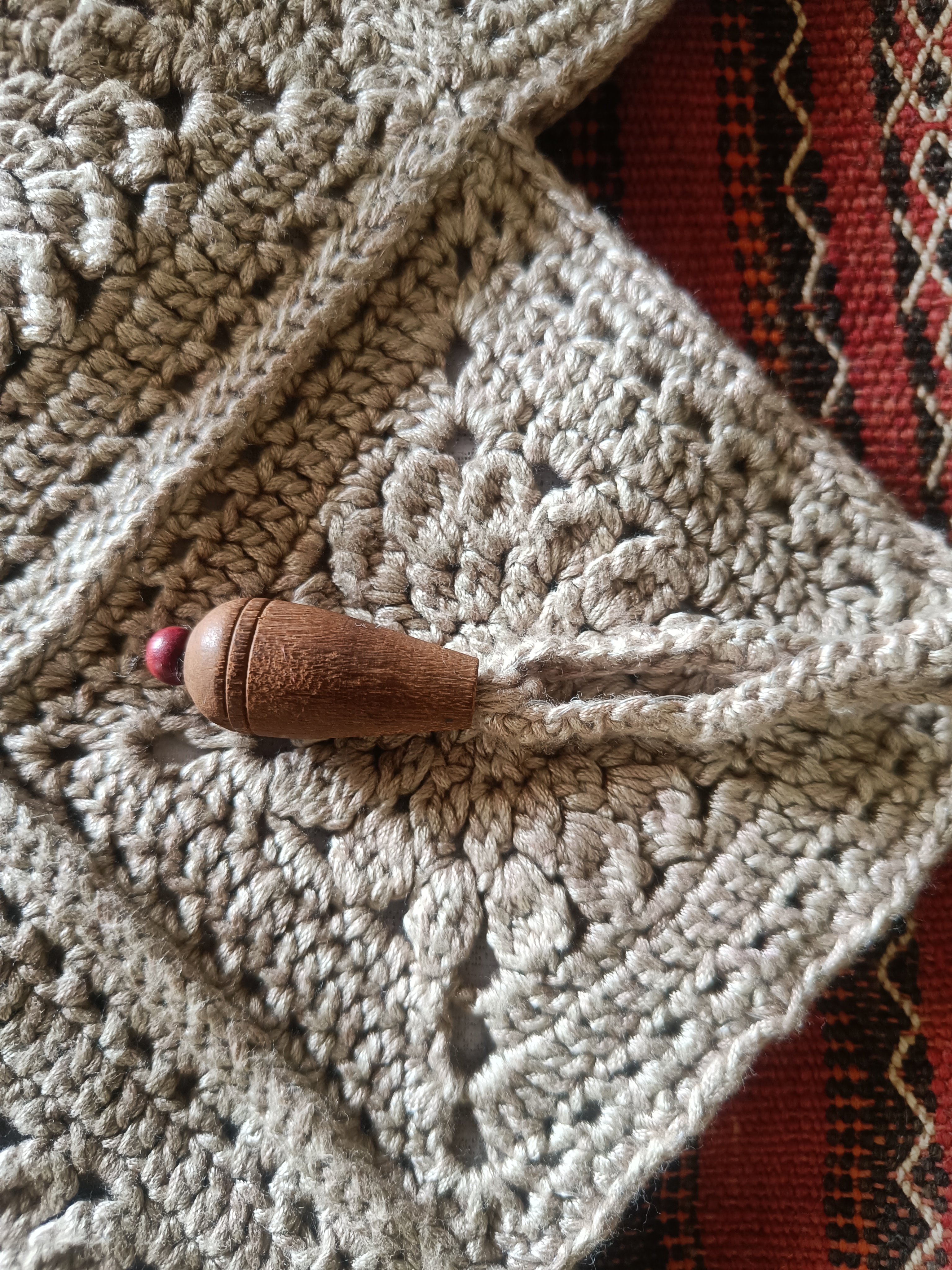 Handcrafted Crochet Bag B08