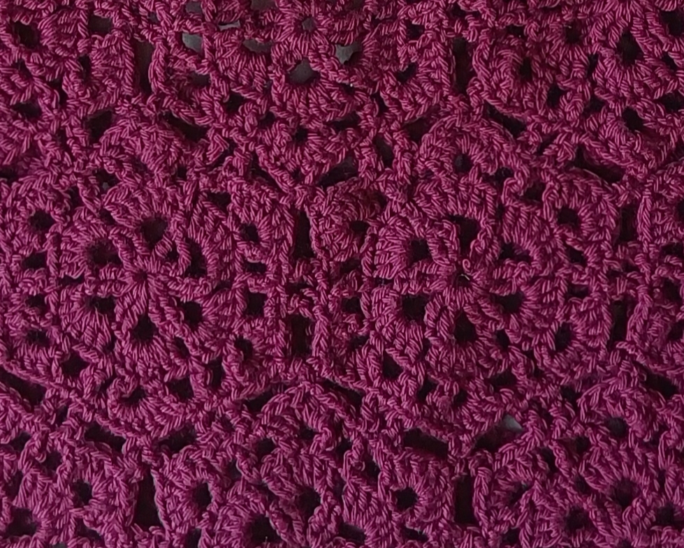 Handmade Crochet Cotton Top T06