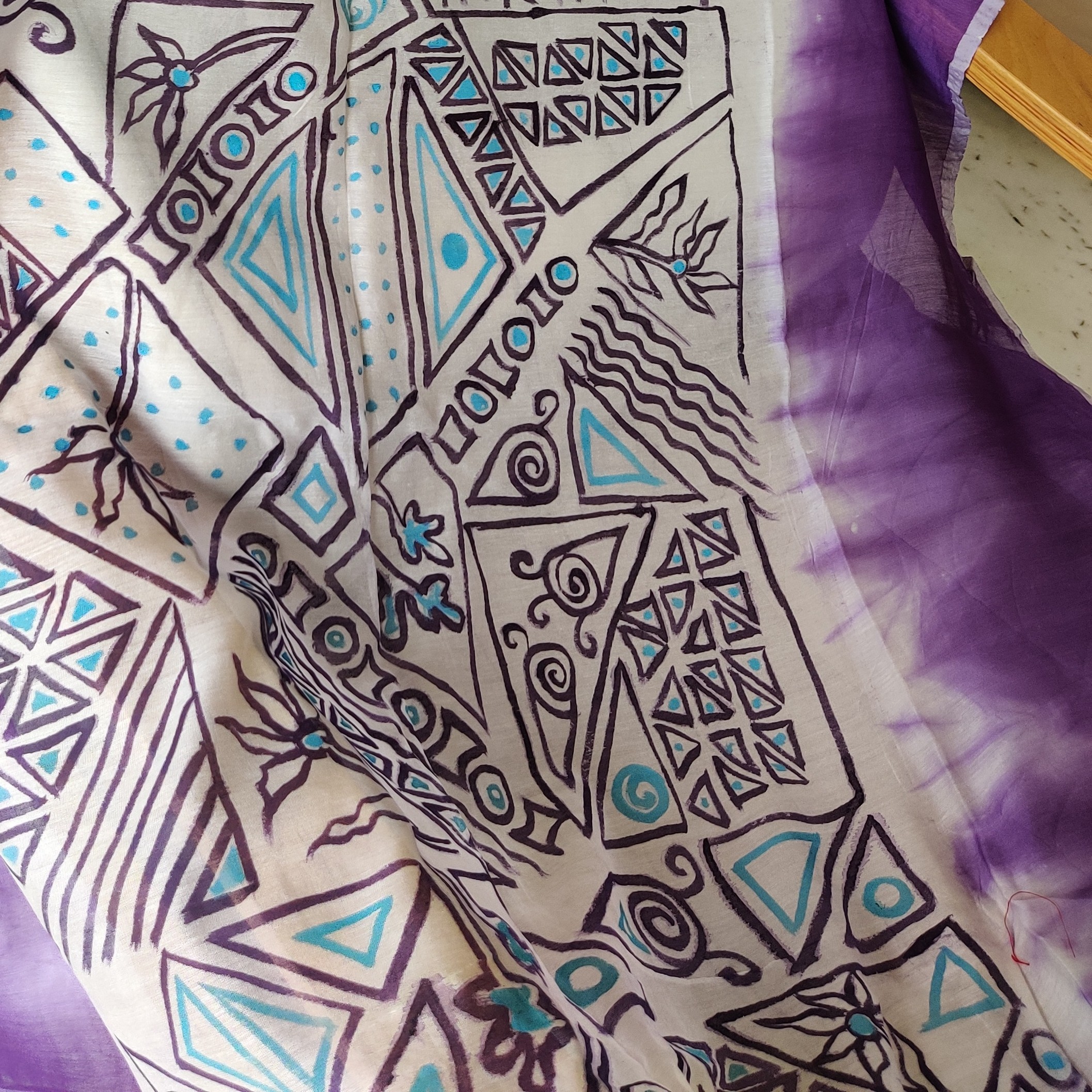 Handcrafted Artistic Dupatta (DCH636)