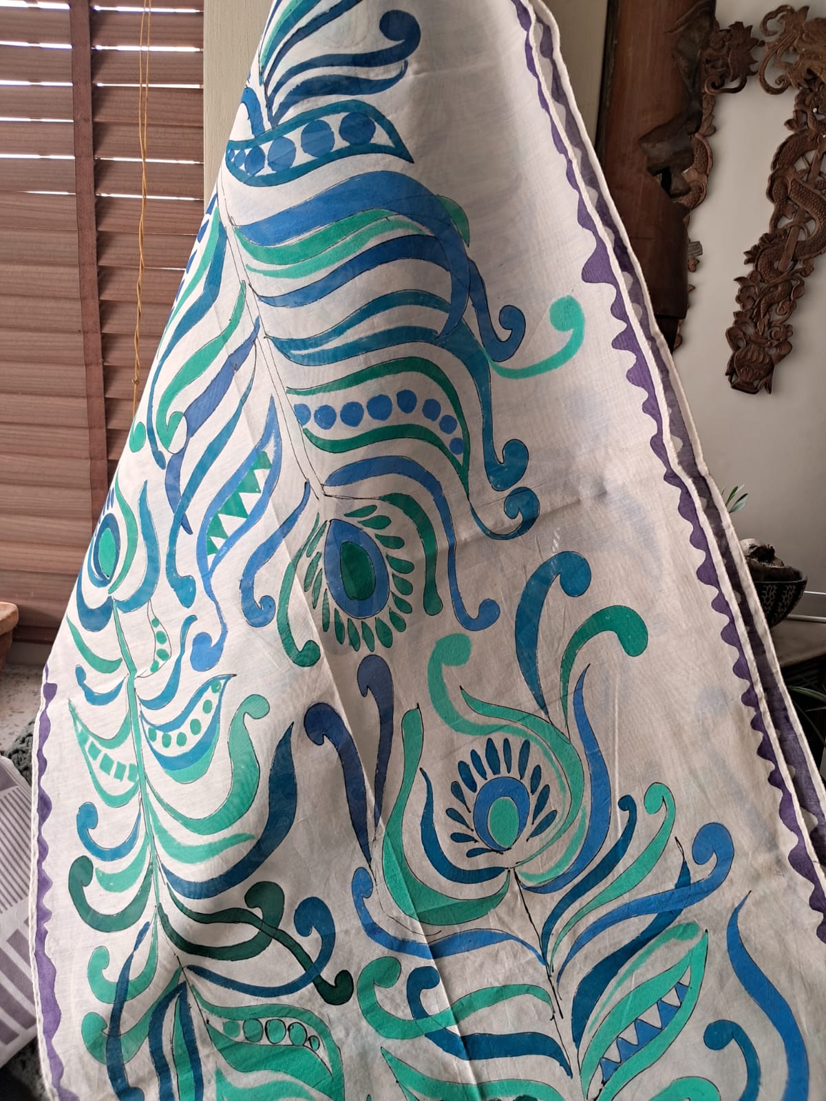  Handcrafted Chanderi Dupatta (DCH547)