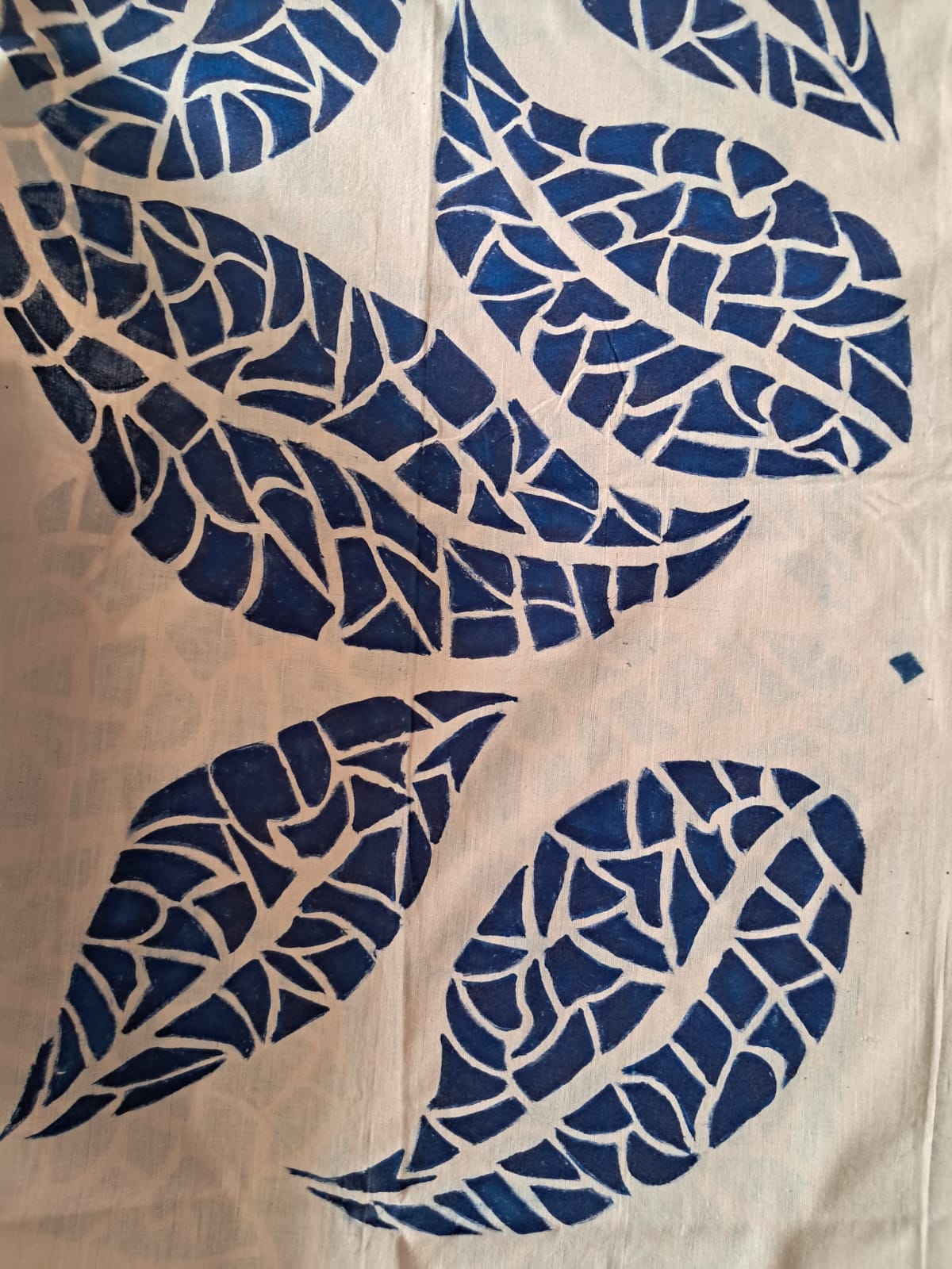 Cotton  hand-painted Dupatta (DC537)