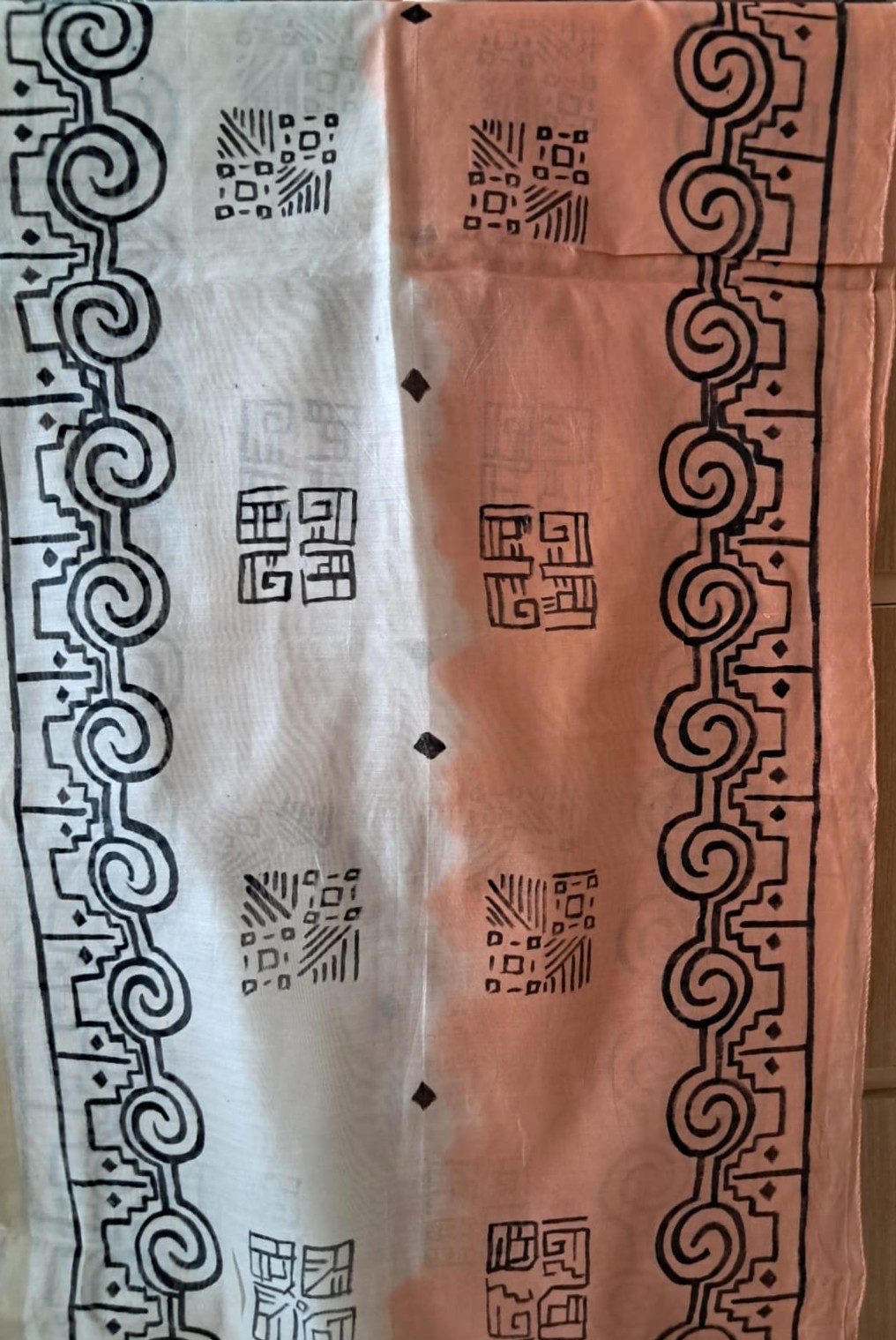 Painted Chanderi Dupatta (DCH530)