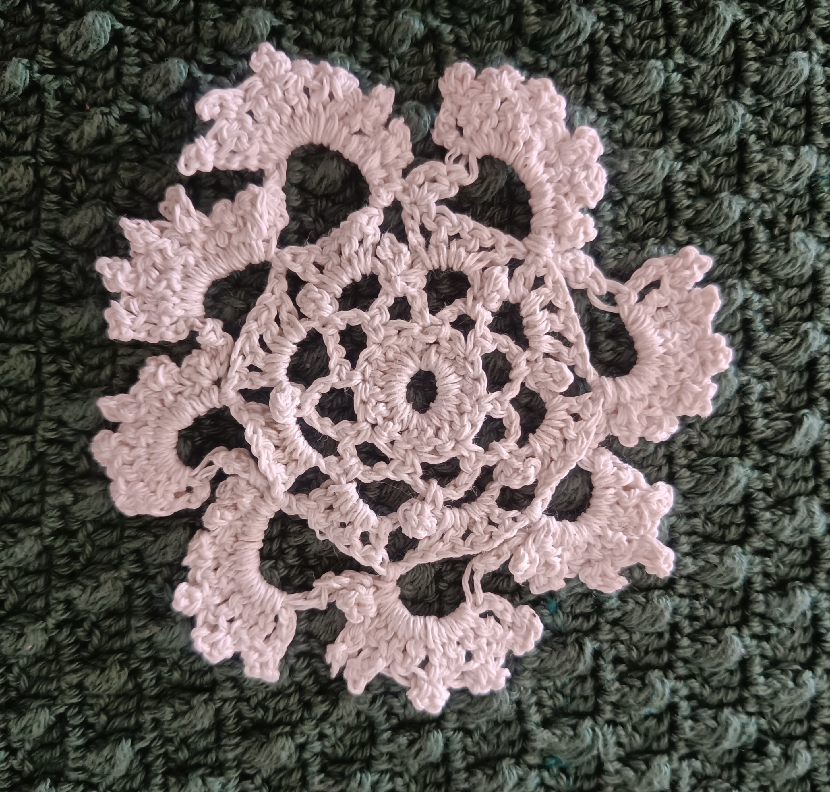 Handcrafted Set of 6 Crochet Coasters