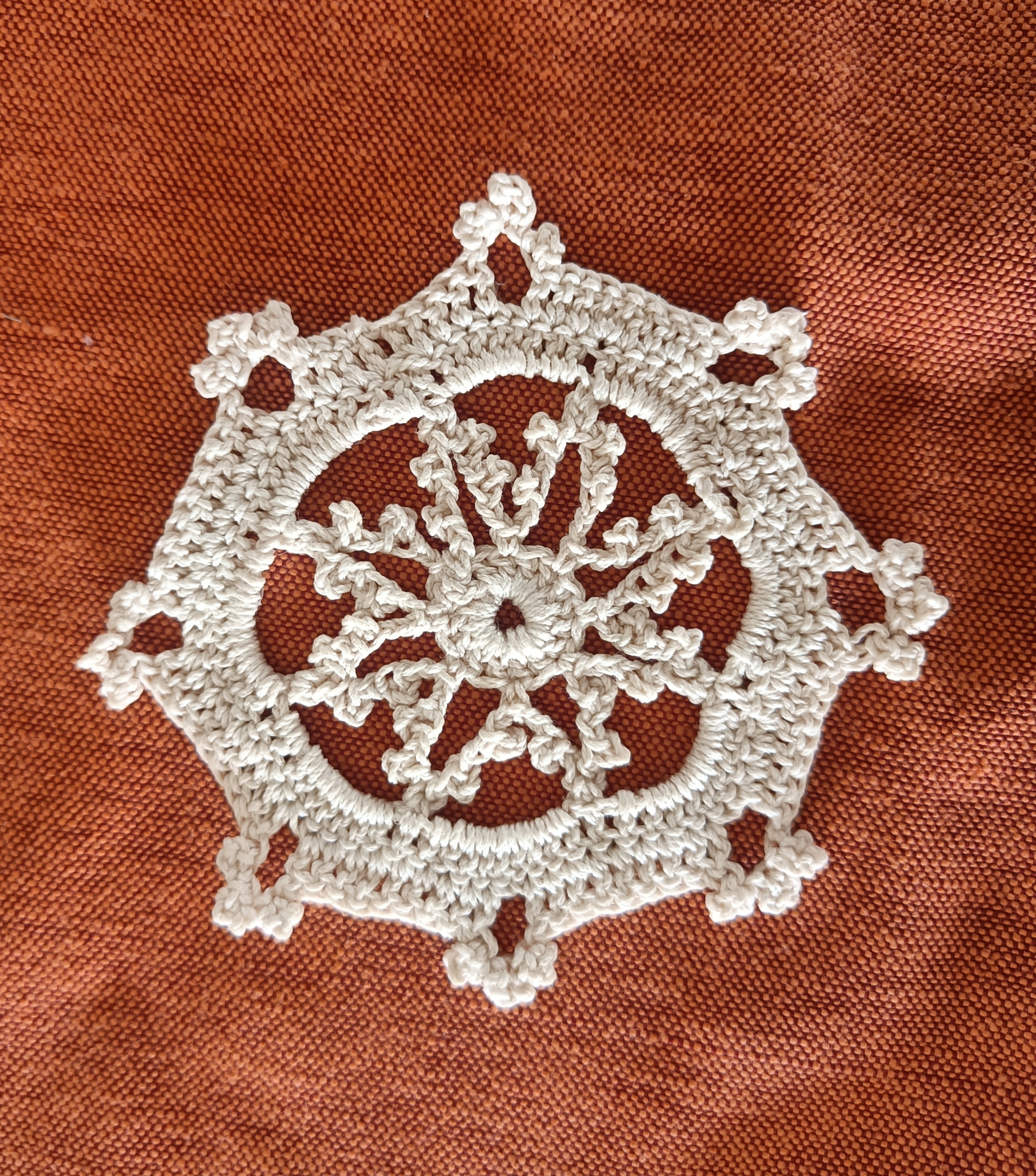 Handmade Set of 4 Crochet Coasters