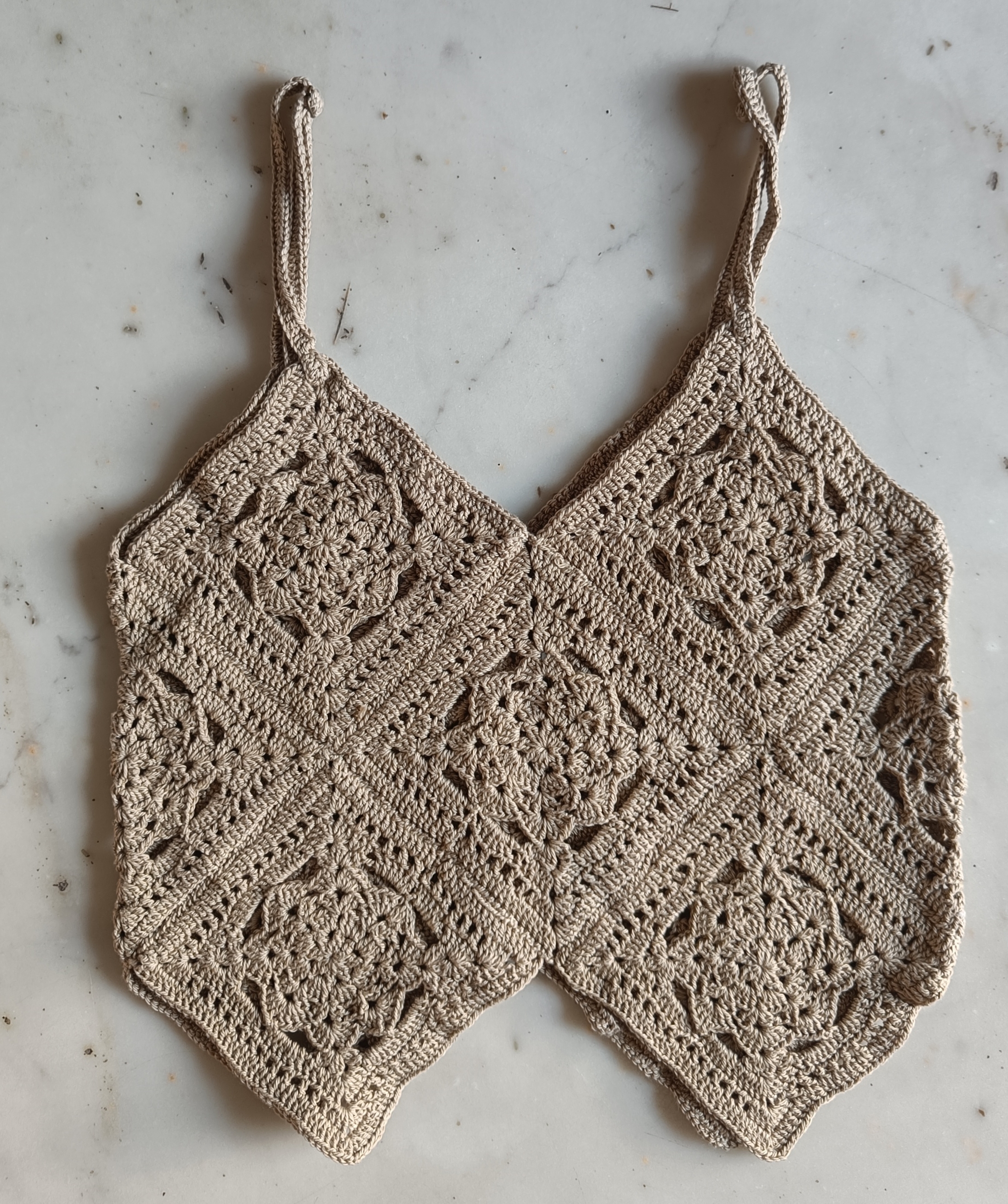 Handmade Crochet Crop Top T08