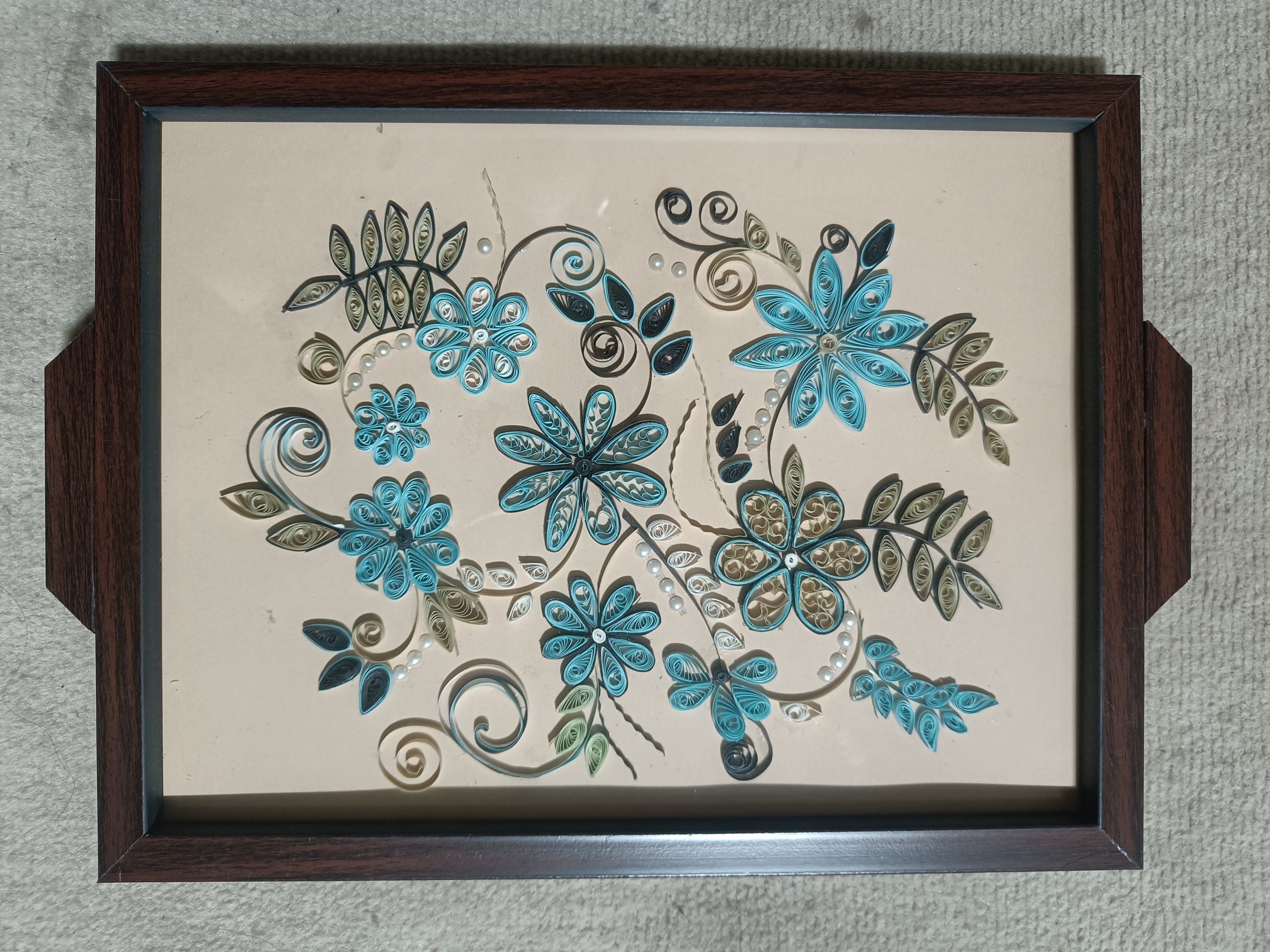 Decorative Quilling Tray