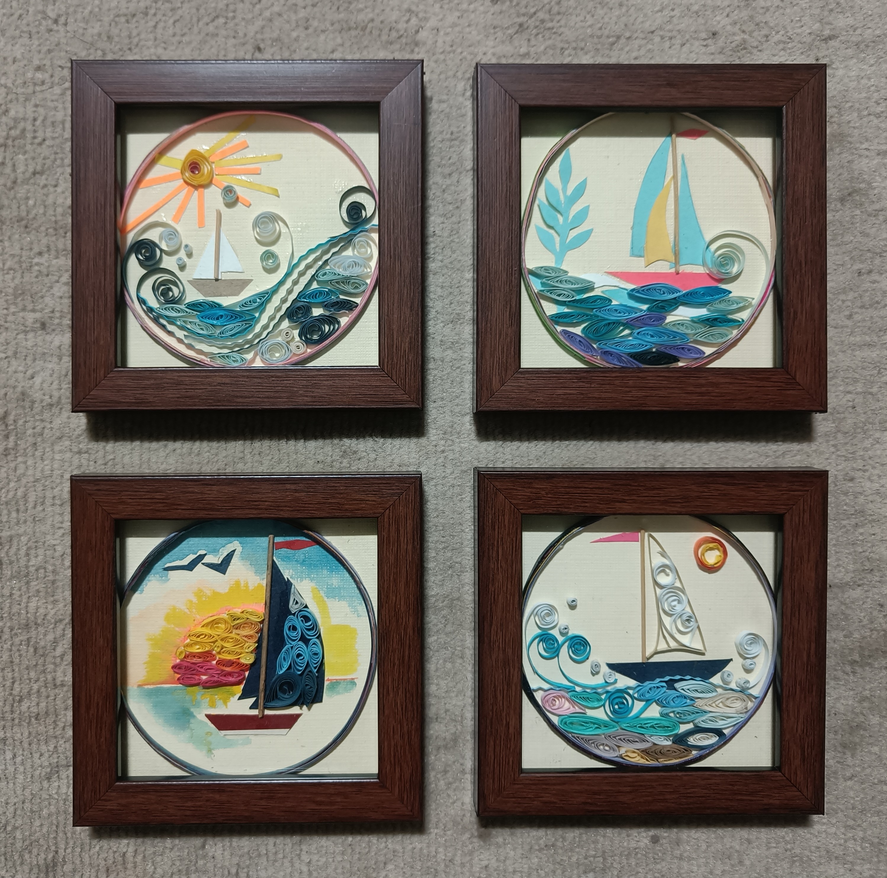 Handcrafted Quilling Art Work