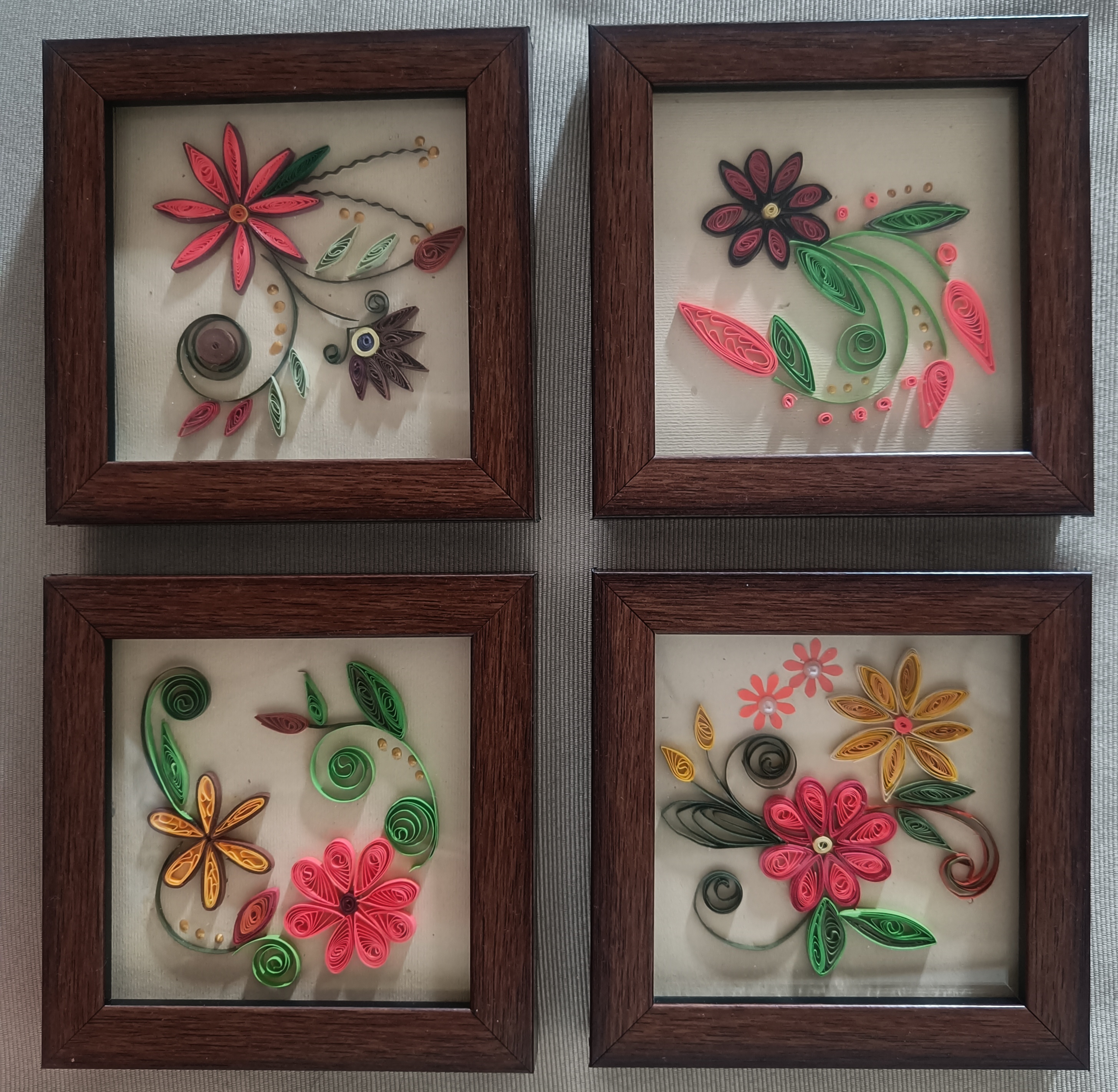 Handcrafted Quilling Art Work