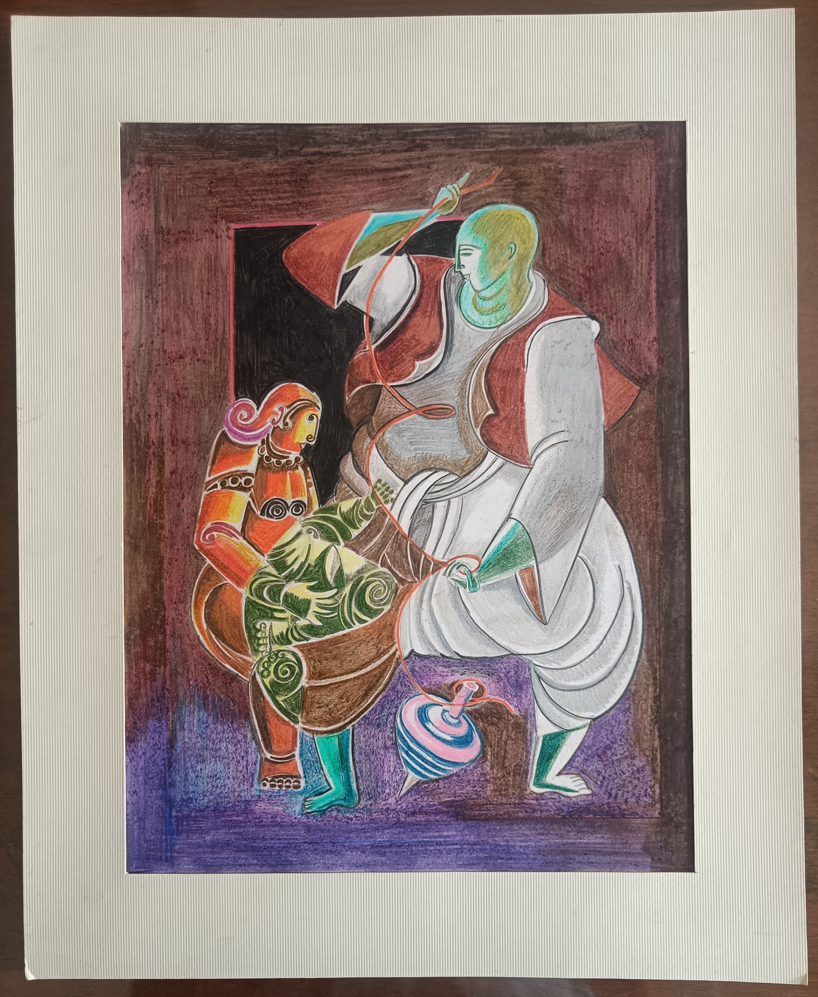 Handcrafted Painting (Unframed) PC057