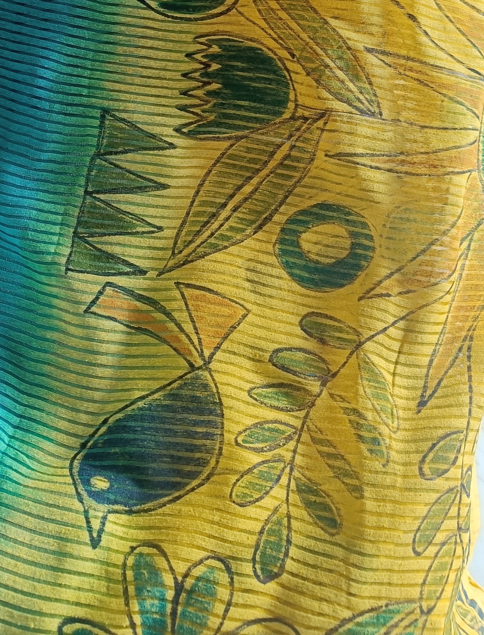 Hand painted Dupatta (DF659)