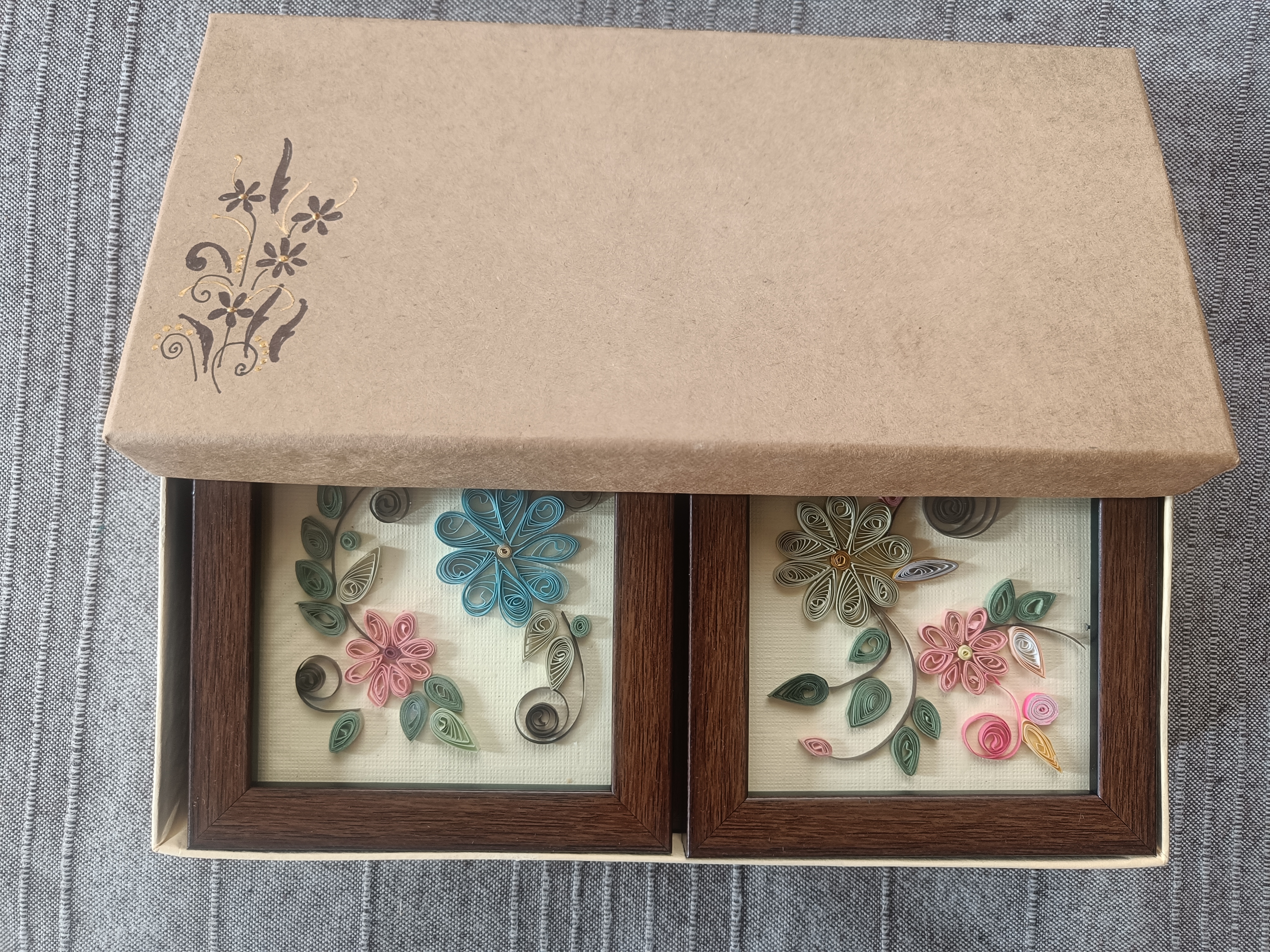 Handmade Quilled Art Frames