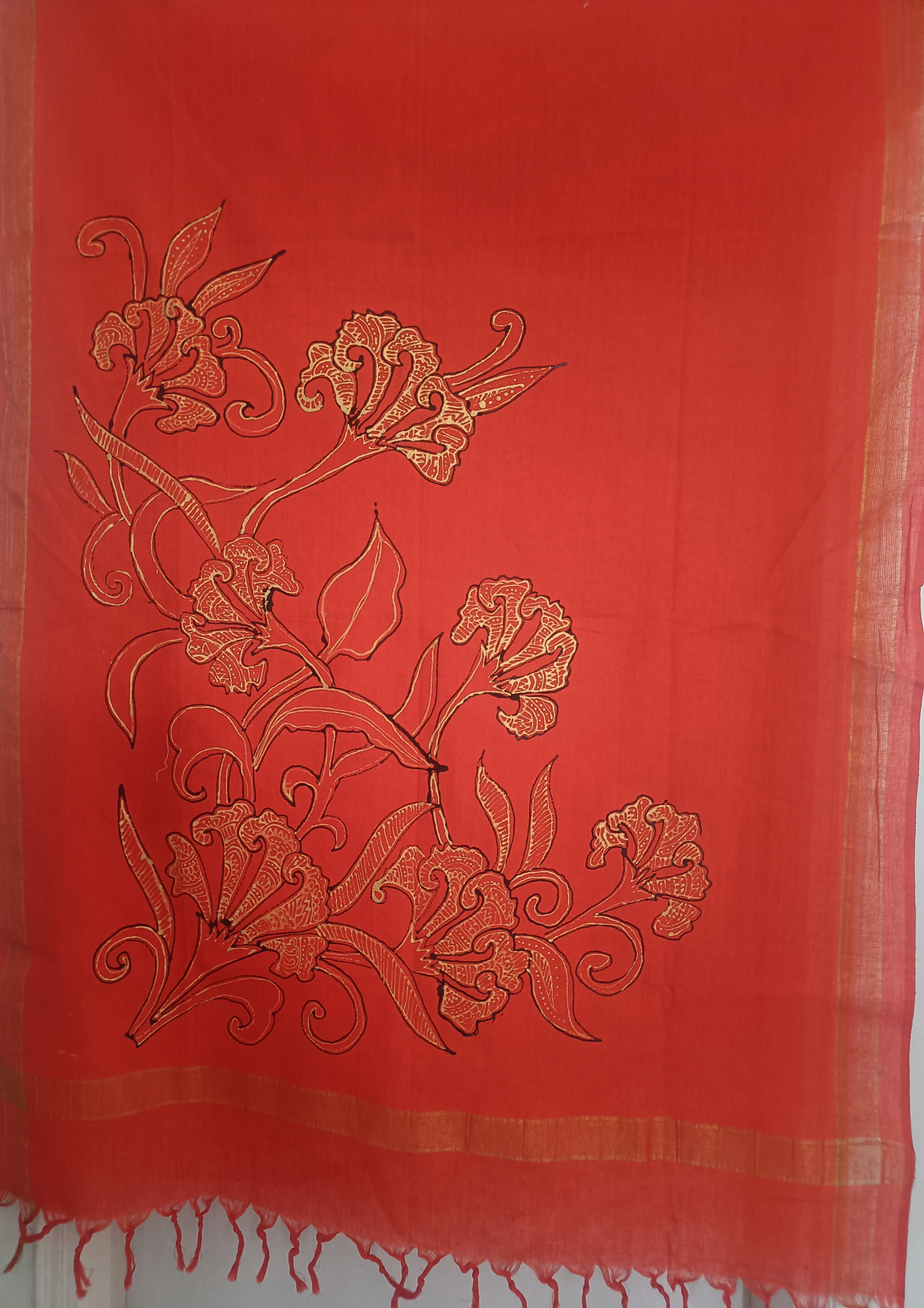 Hand-painted Dupatta (DC752)