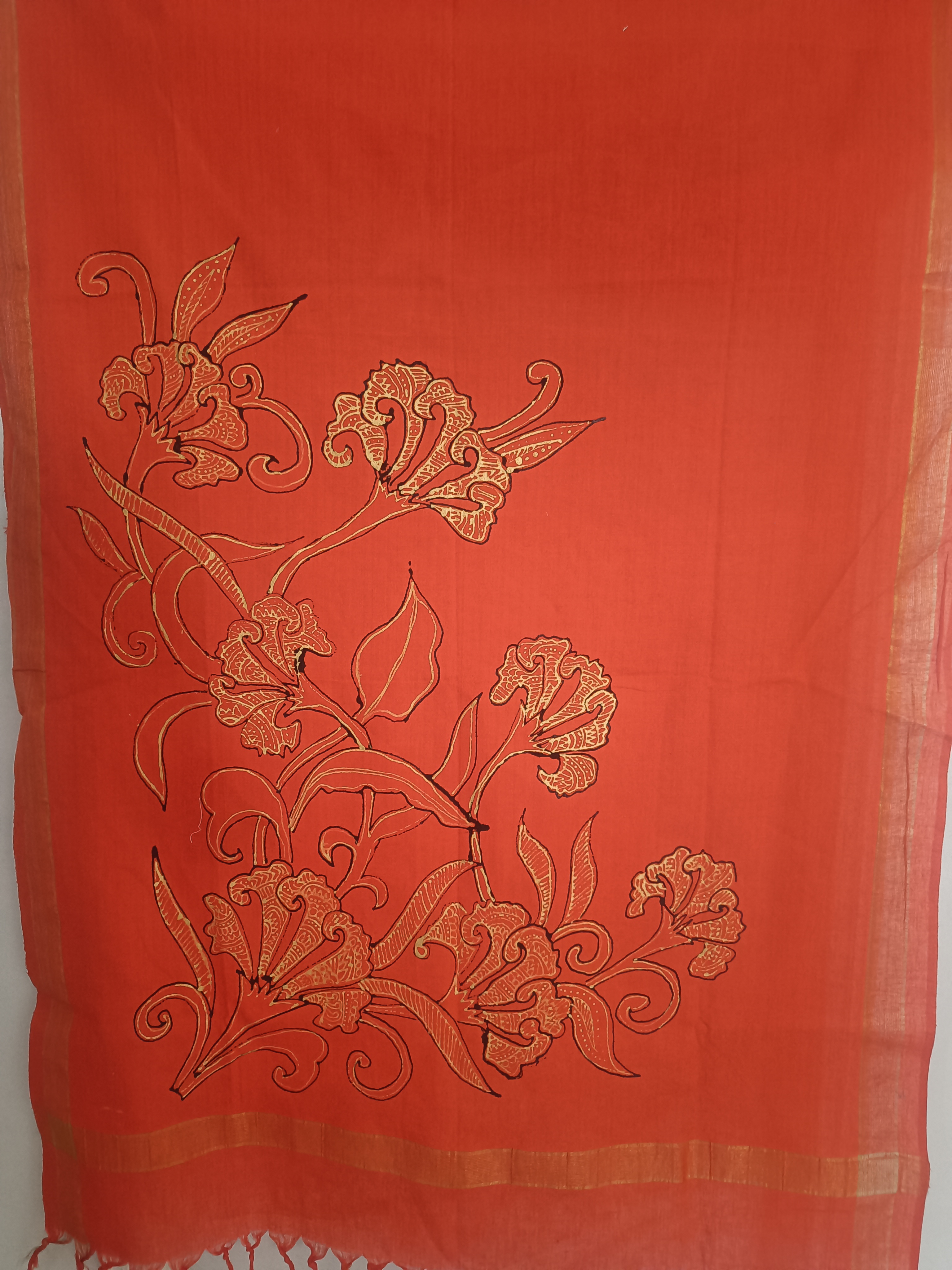 Hand-painted Dupatta (DC752)