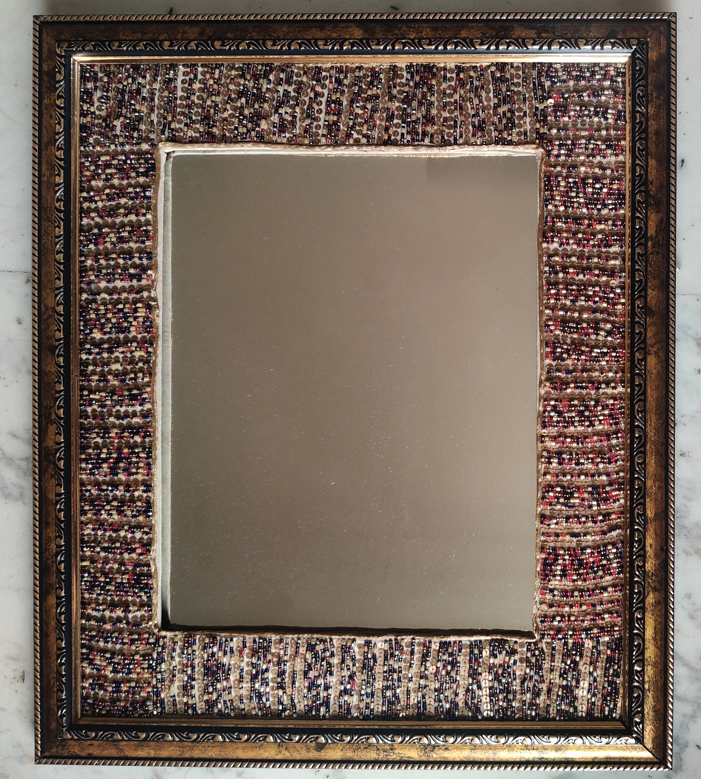 Decorative Handcrafted Framed Mirror
