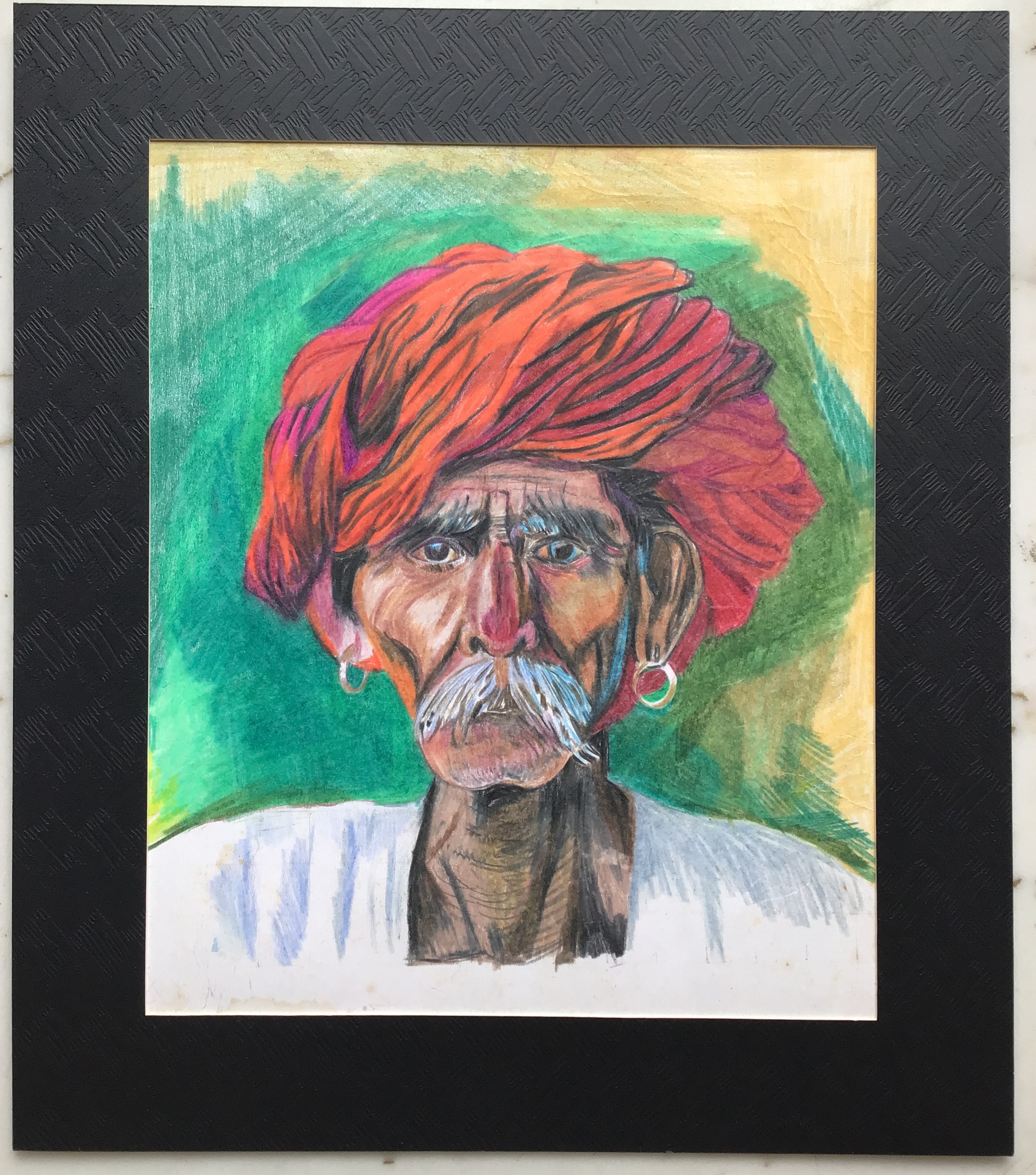 Hand-drawn Portrait Artwork PO86