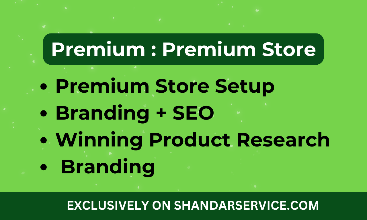 I will design, redesign shopify store, shopify dropshipping store