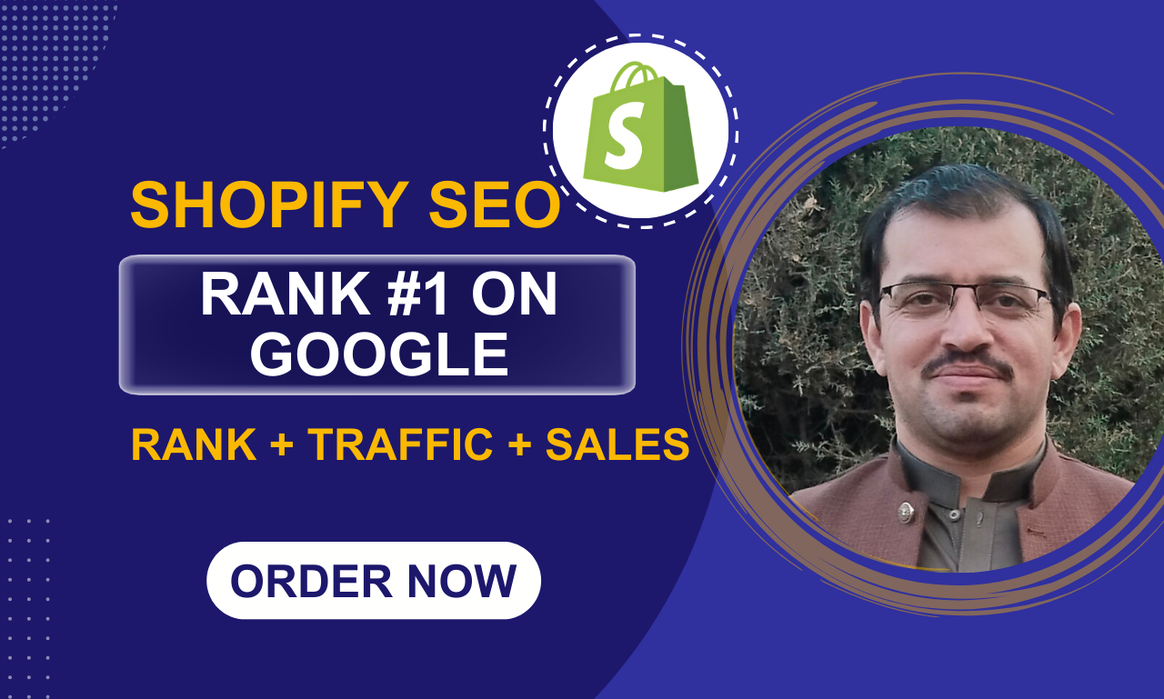 I will do shopify seo optimization for 1st page ranking on google