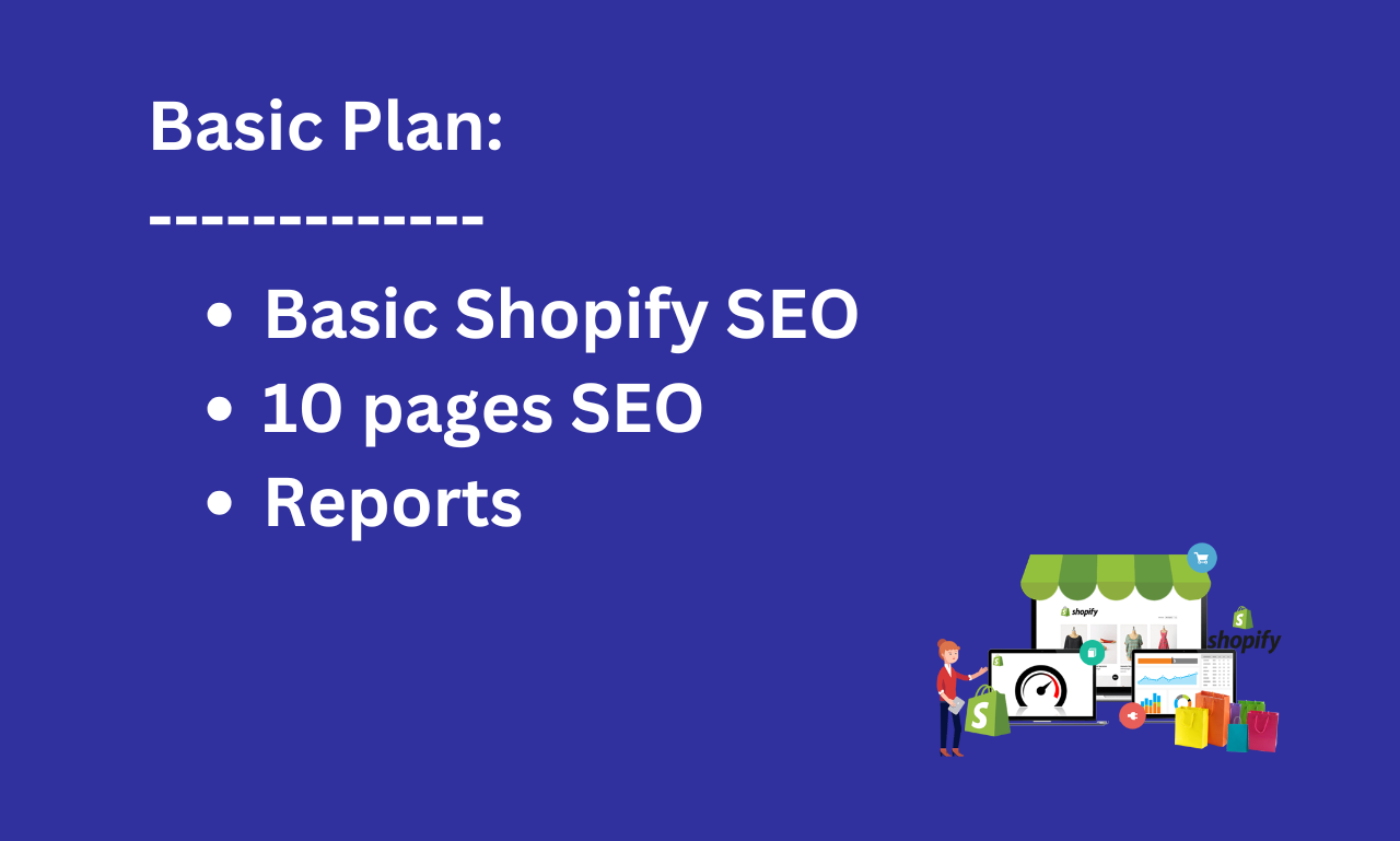 I will do shopify seo optimization for 1st page ranking on google