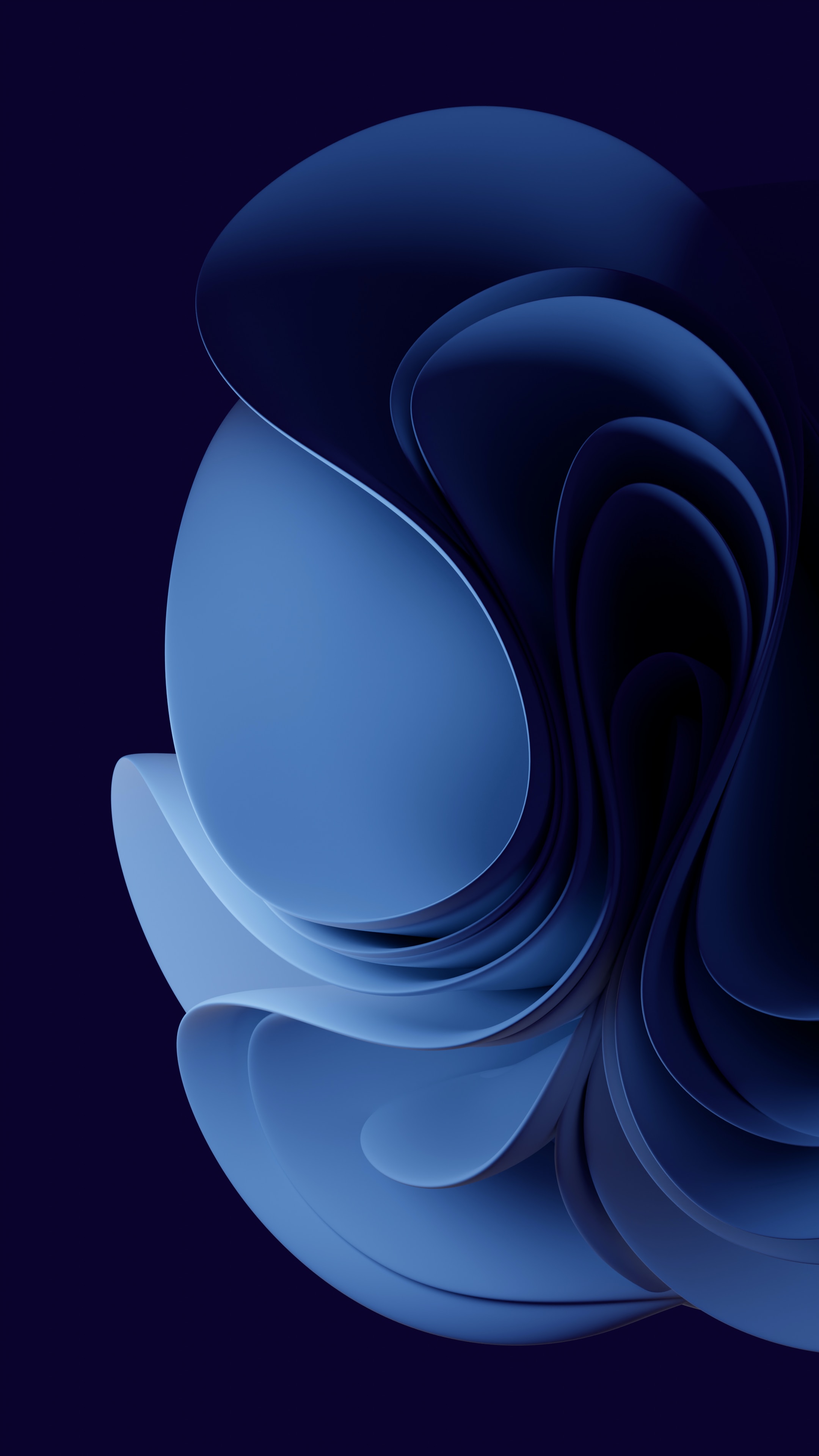 Abstract Blue Wall Art