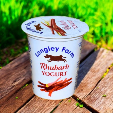 Longley Yogurt Rhubarb