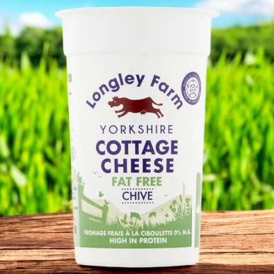 Longley Farm Cottage Cheese&Chives 10oz 