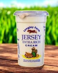 Longley Farm Extra Rich Double cream 10 fl oz