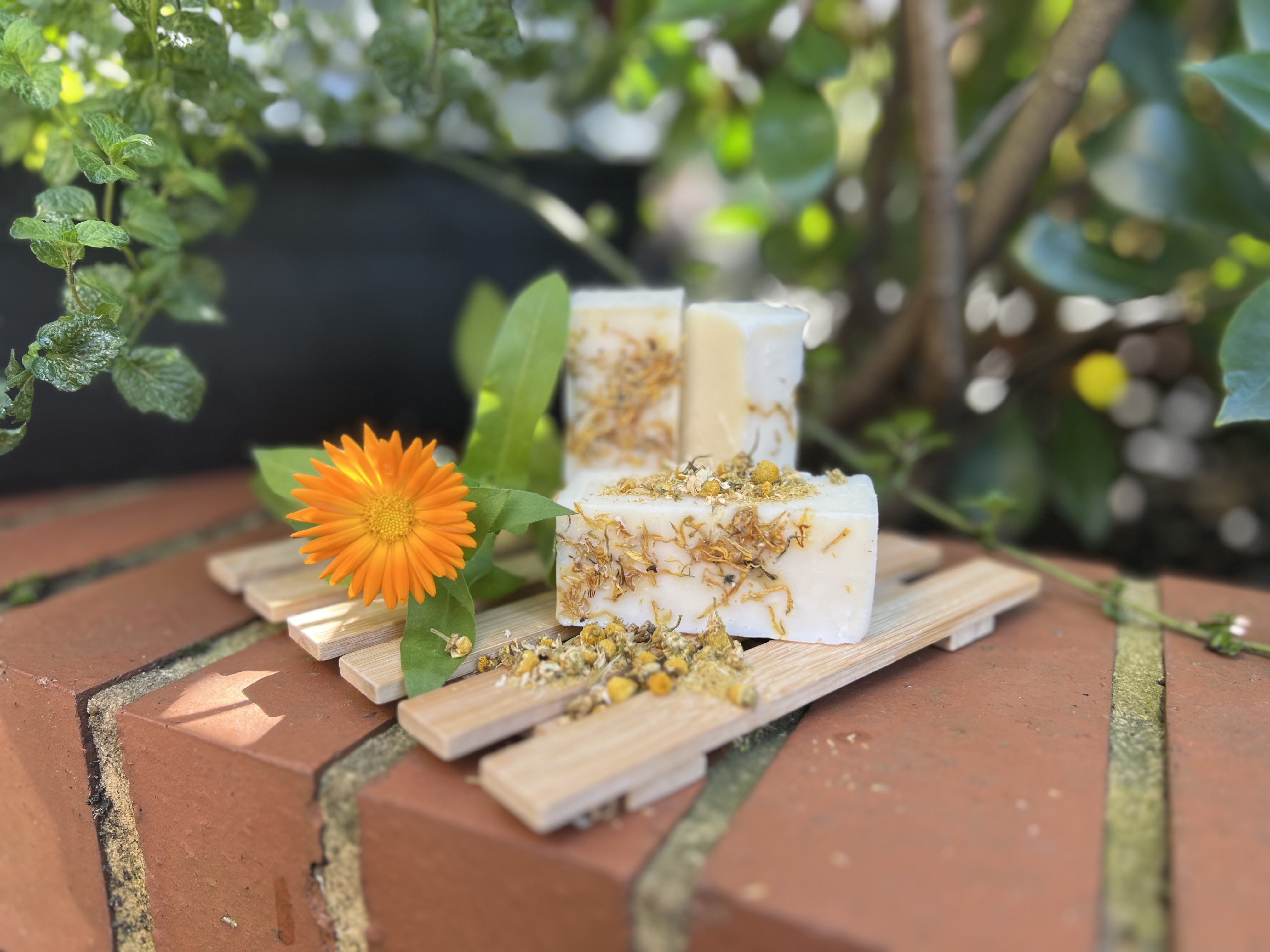 Calendula and Chamomile Soap
