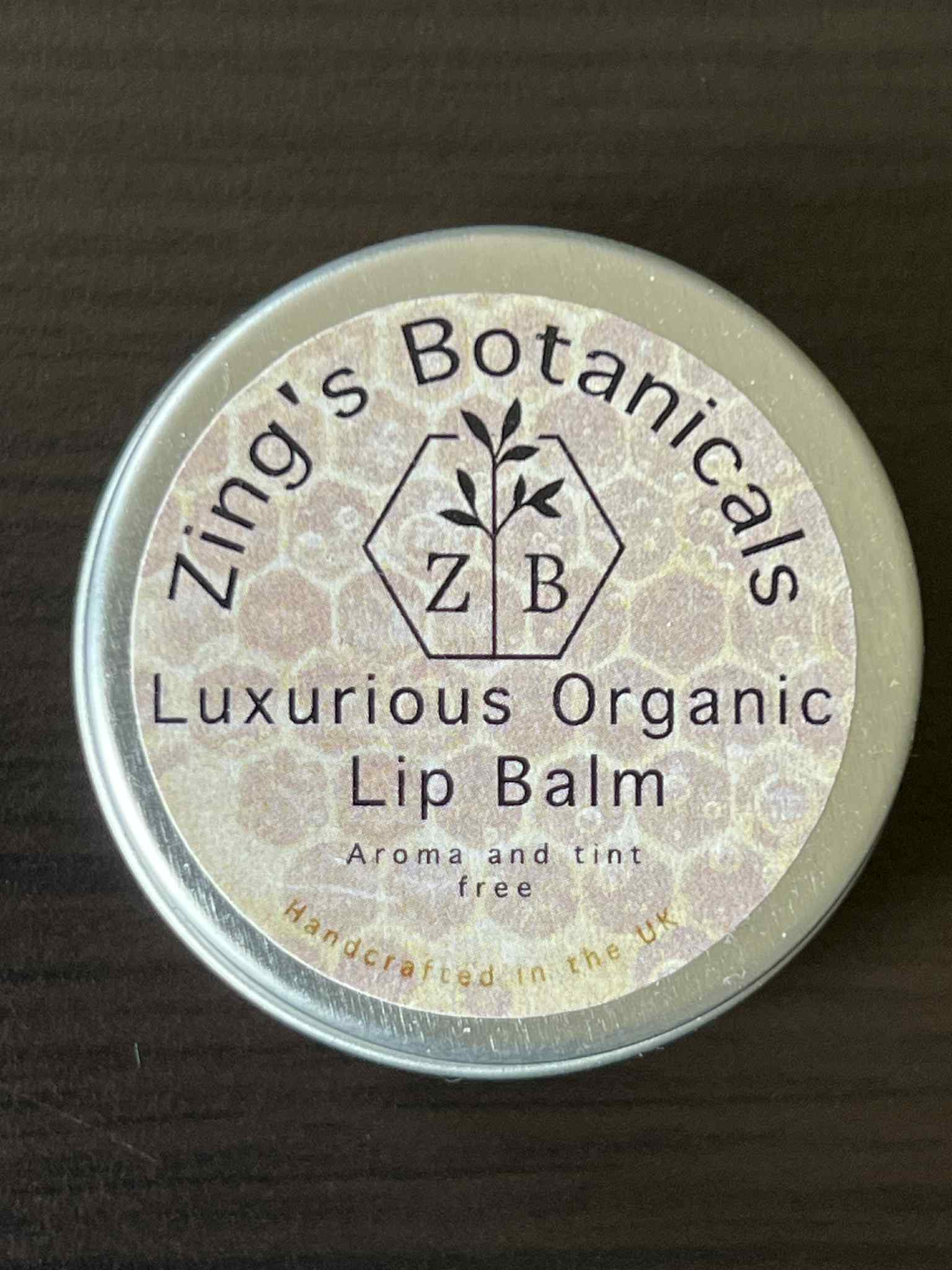 Luxurious Organic Lip Balm