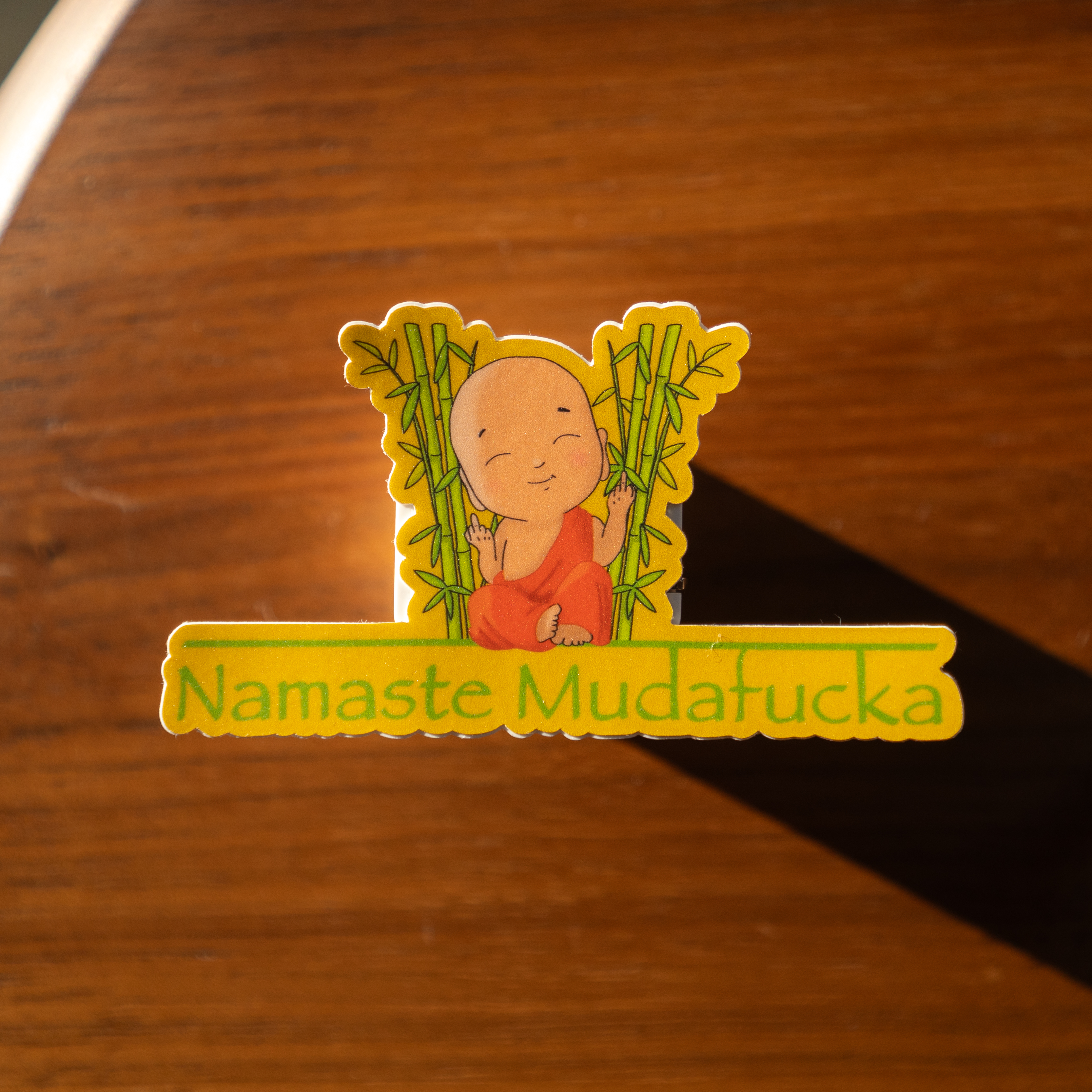 Namaste Mudafucka - Yoga Sticker