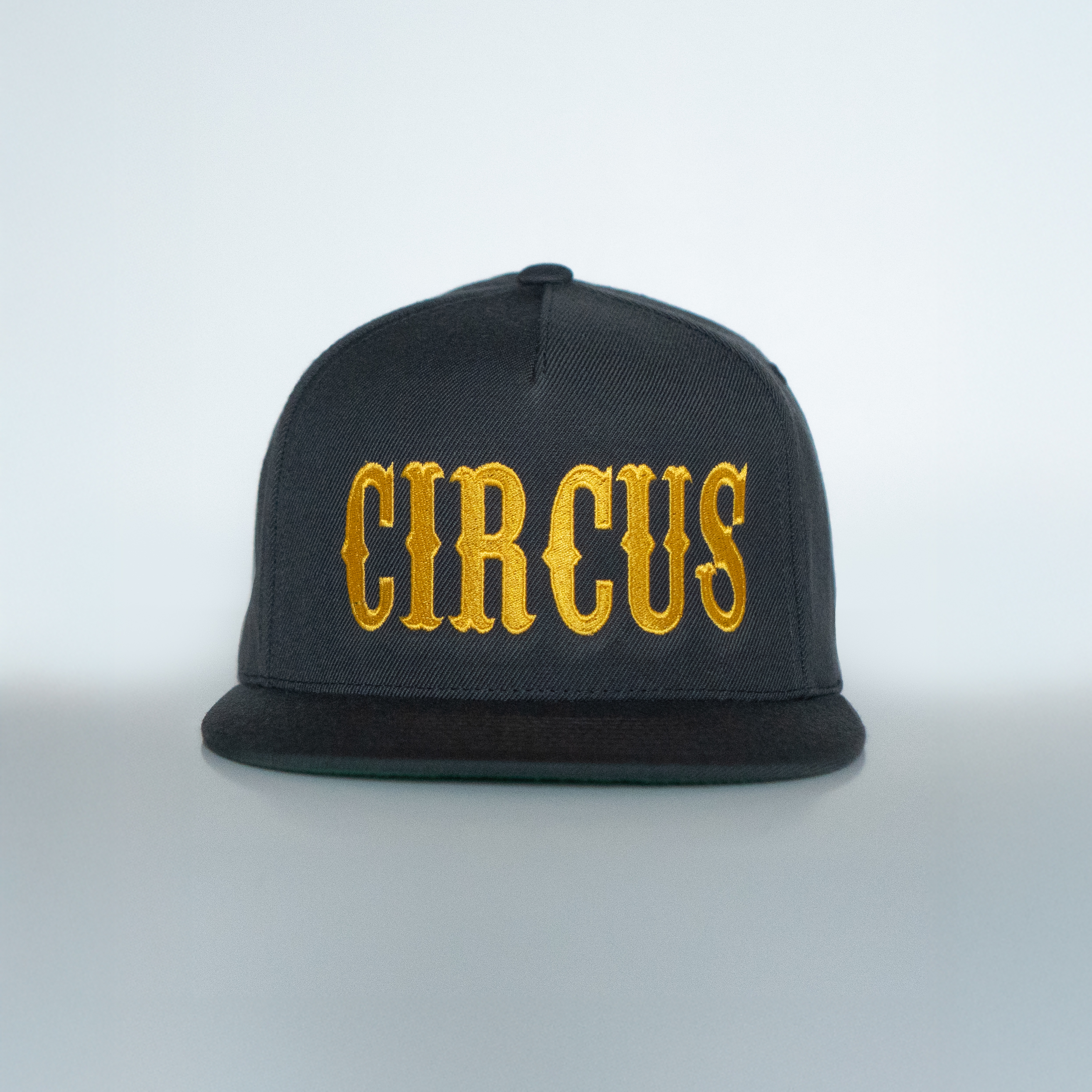 Circus Cap (Grey) - Gold Lettering