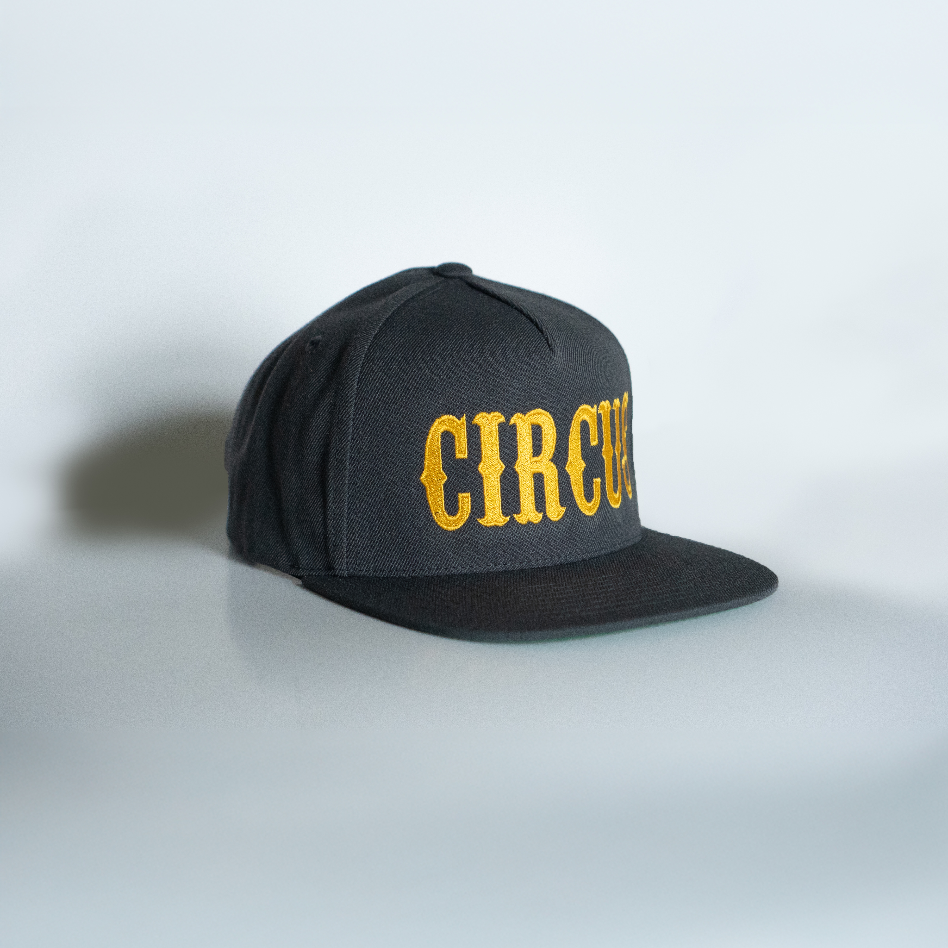 Circus Cap (Grey) - Gold Lettering