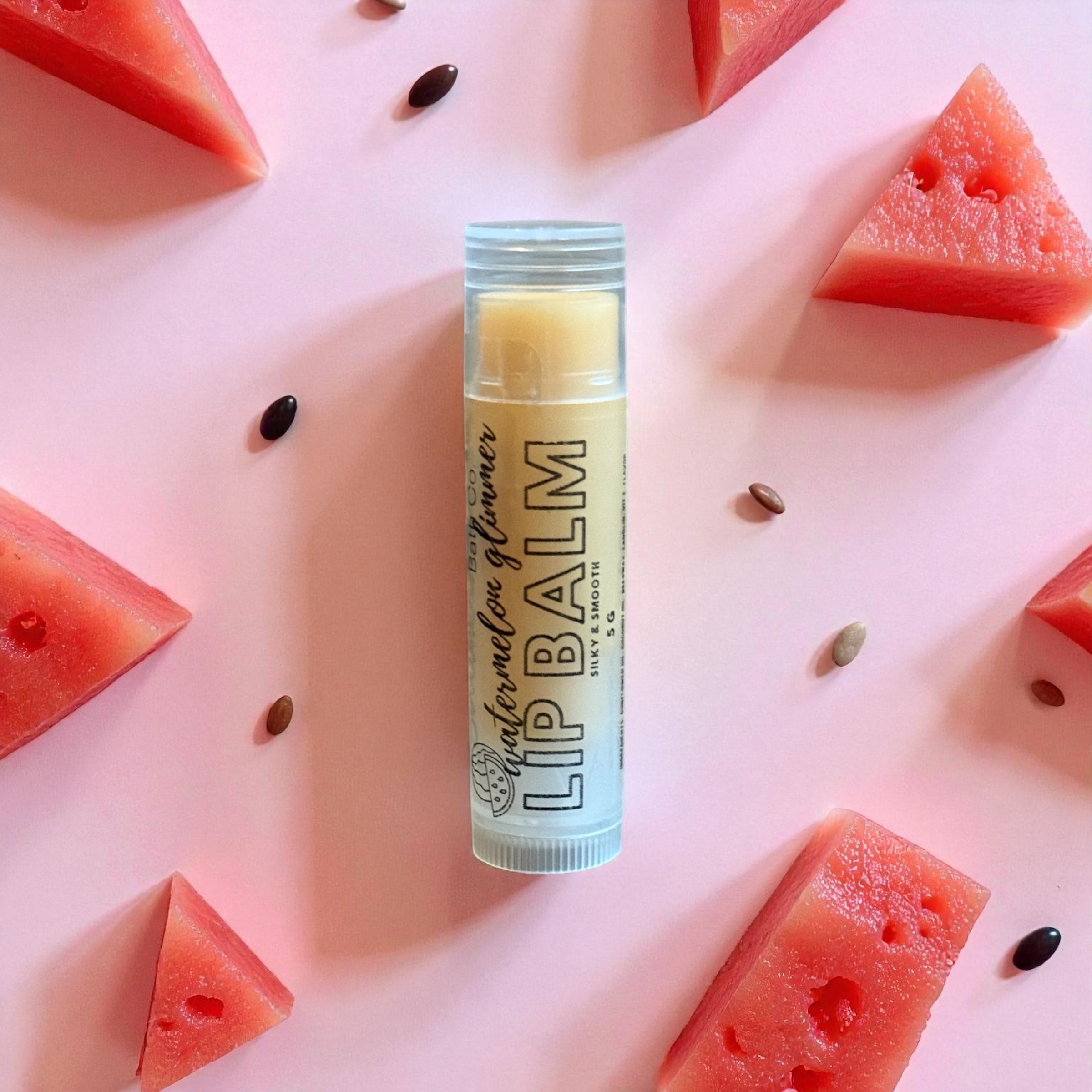 Watermelon Glimmer Lip Balm