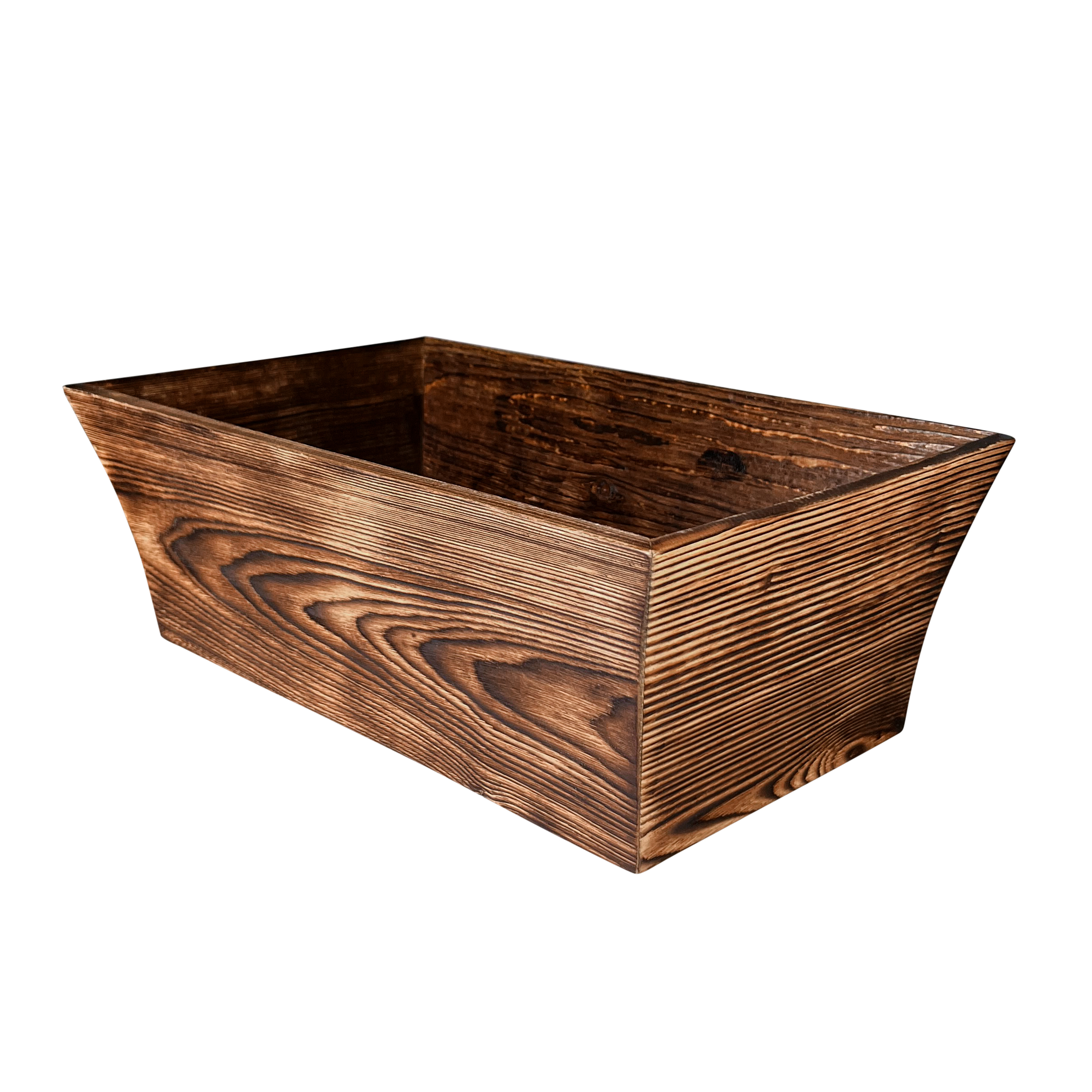 Wooden Rectangular Planter Box