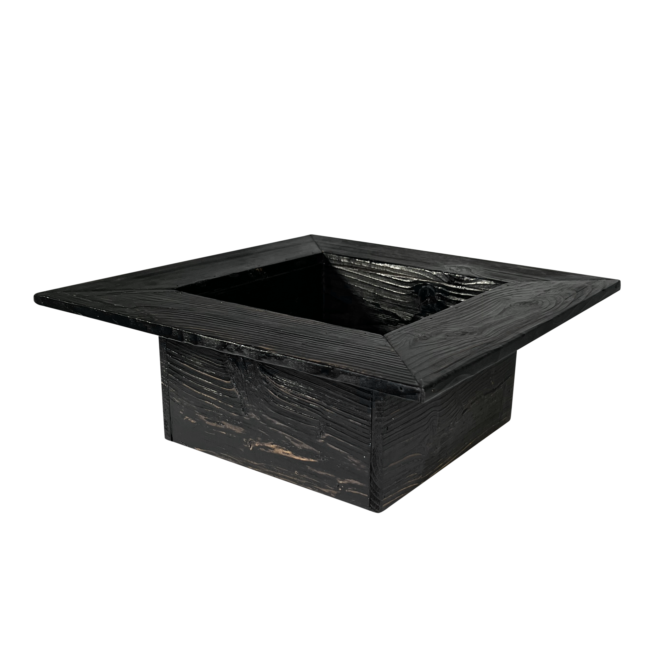 Yakisugi Burned Wooden Pot / Container