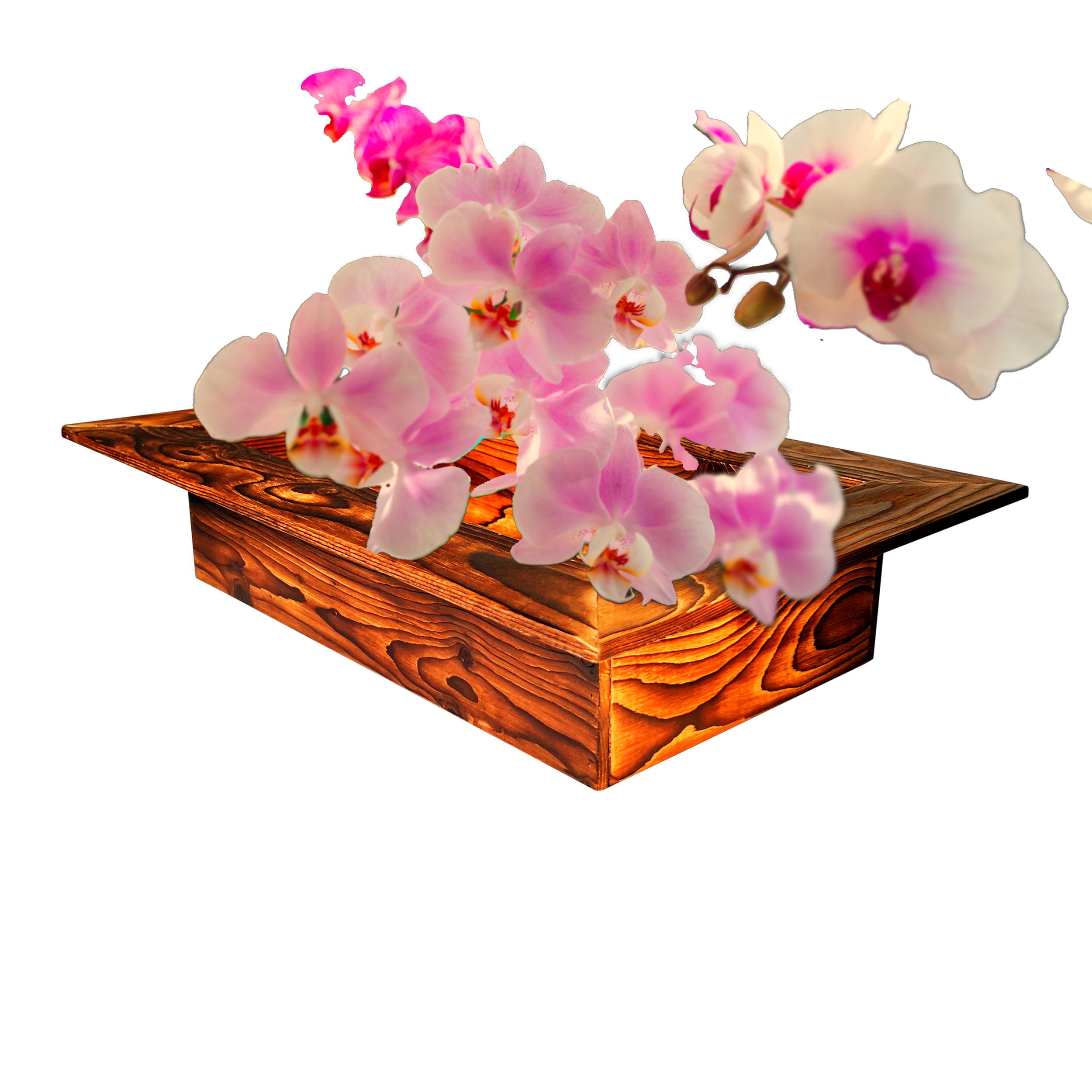 Wooden Rectangular Planter Box