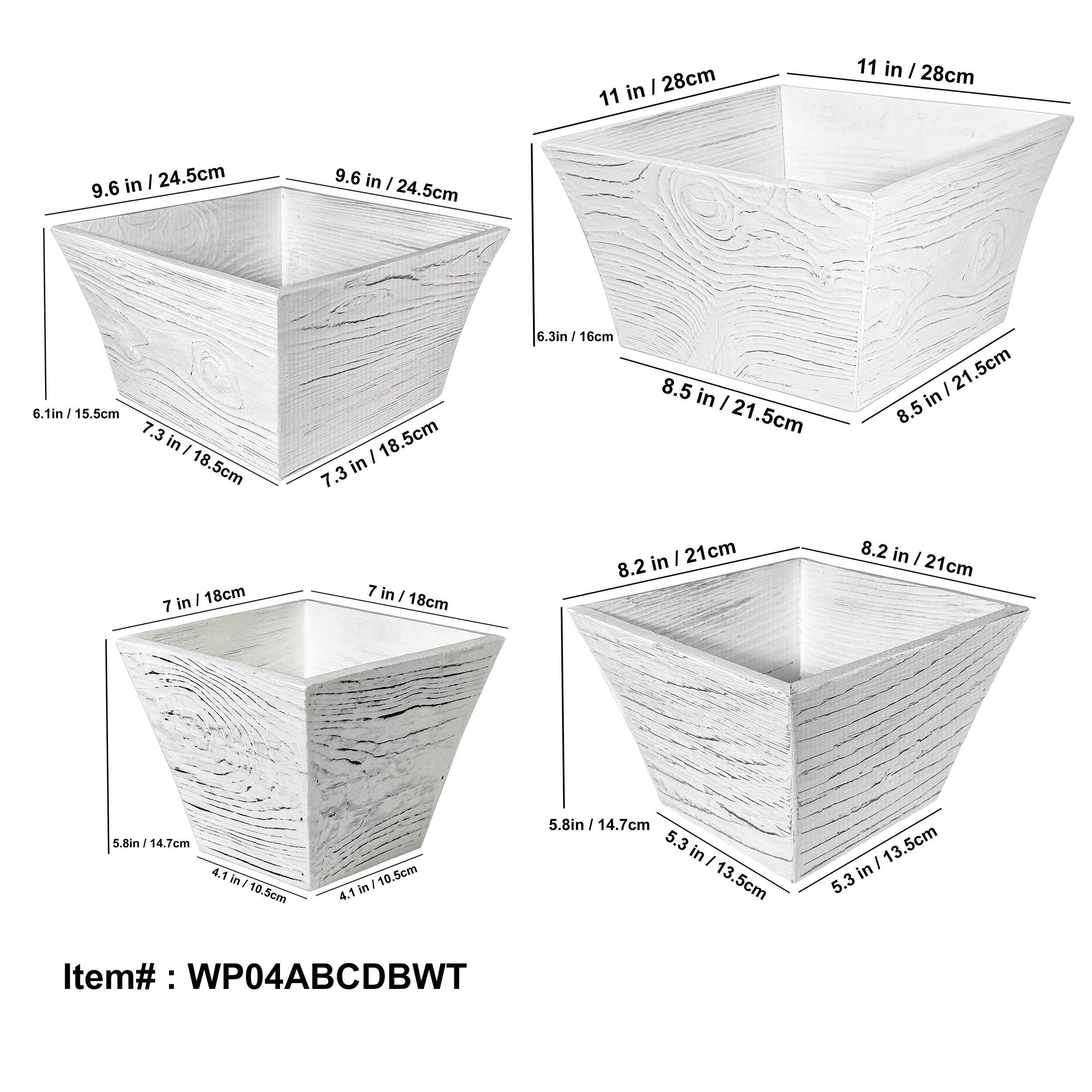 Yakisugi Burned Wooden Pot / Container