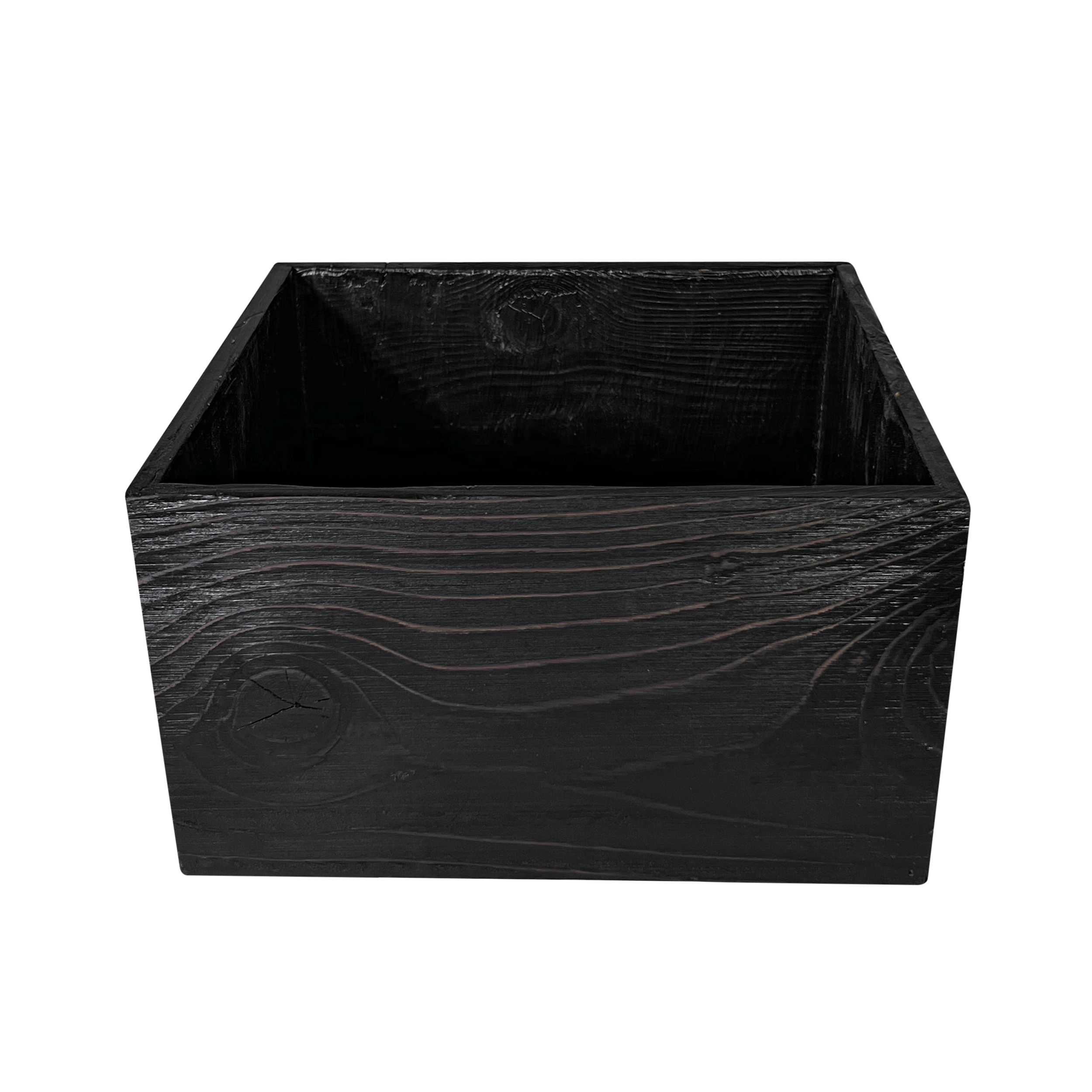 Yakisugi Burned Wooden Pot / Container