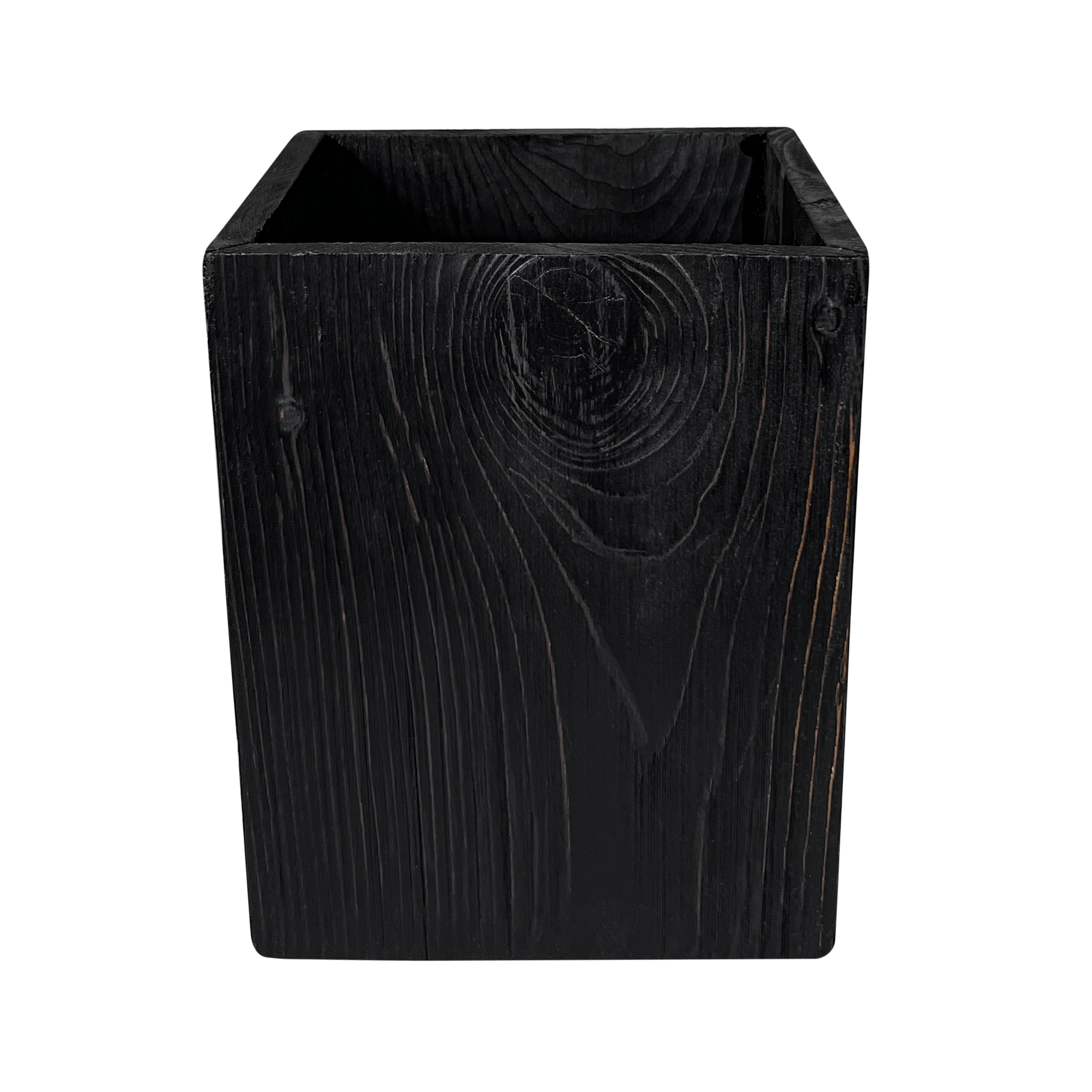 Yakisugi Burned Wooden Pot / Container